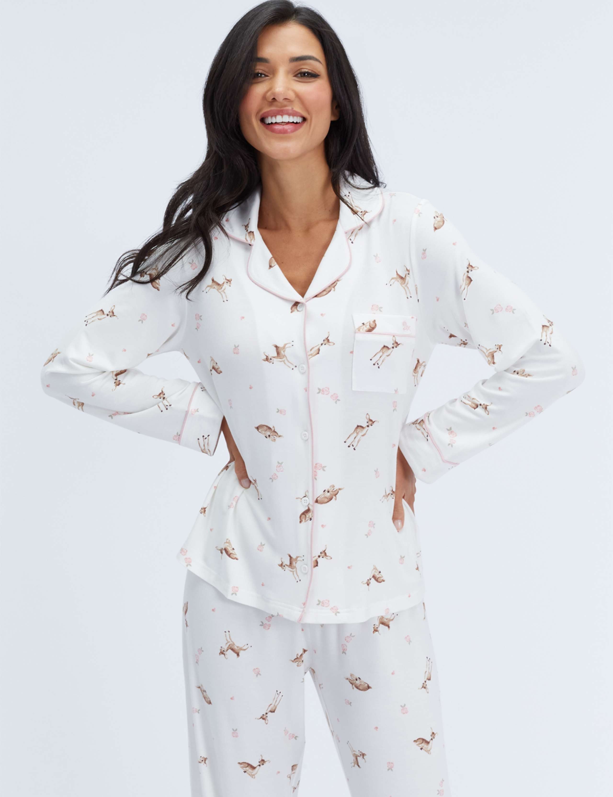 Print Long Pyjama Set 3 of 8