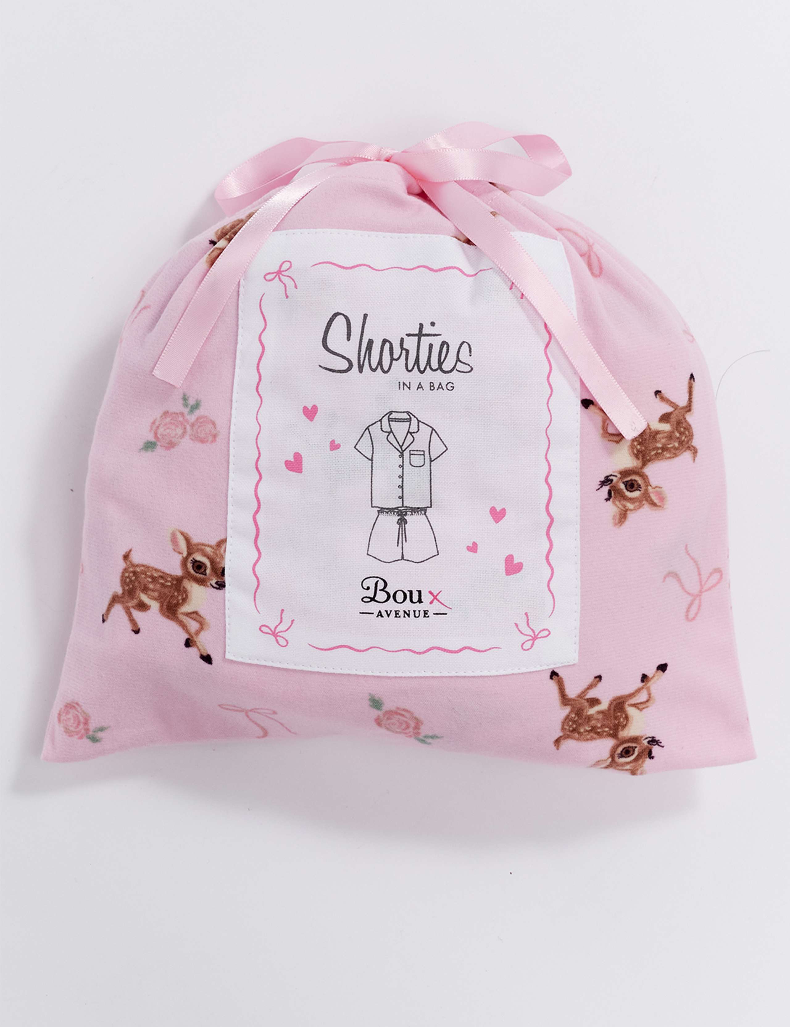 Deer Print Pyjamas in a Bag 10 of 10