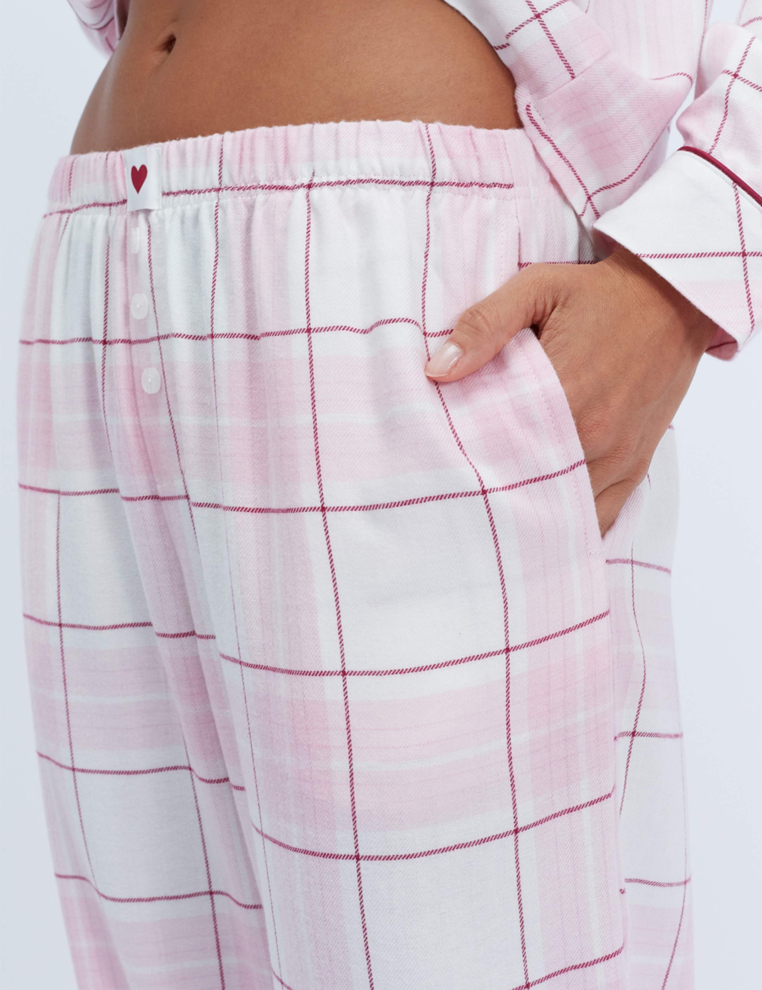 Somerville Wide Leg Long Pyjama Bottoms 6 of 6