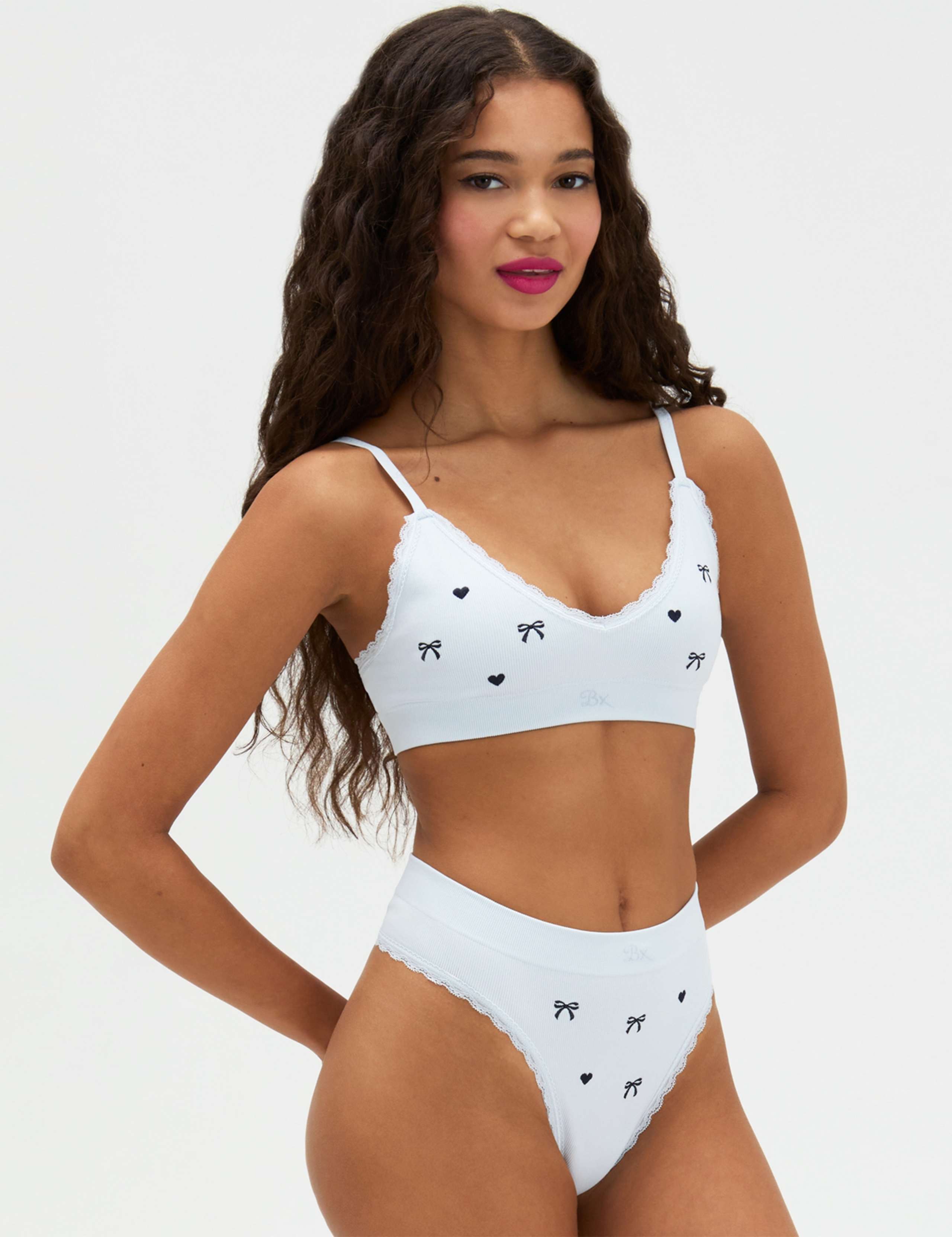 Embroidered Non Wired Bralette 2 of 6