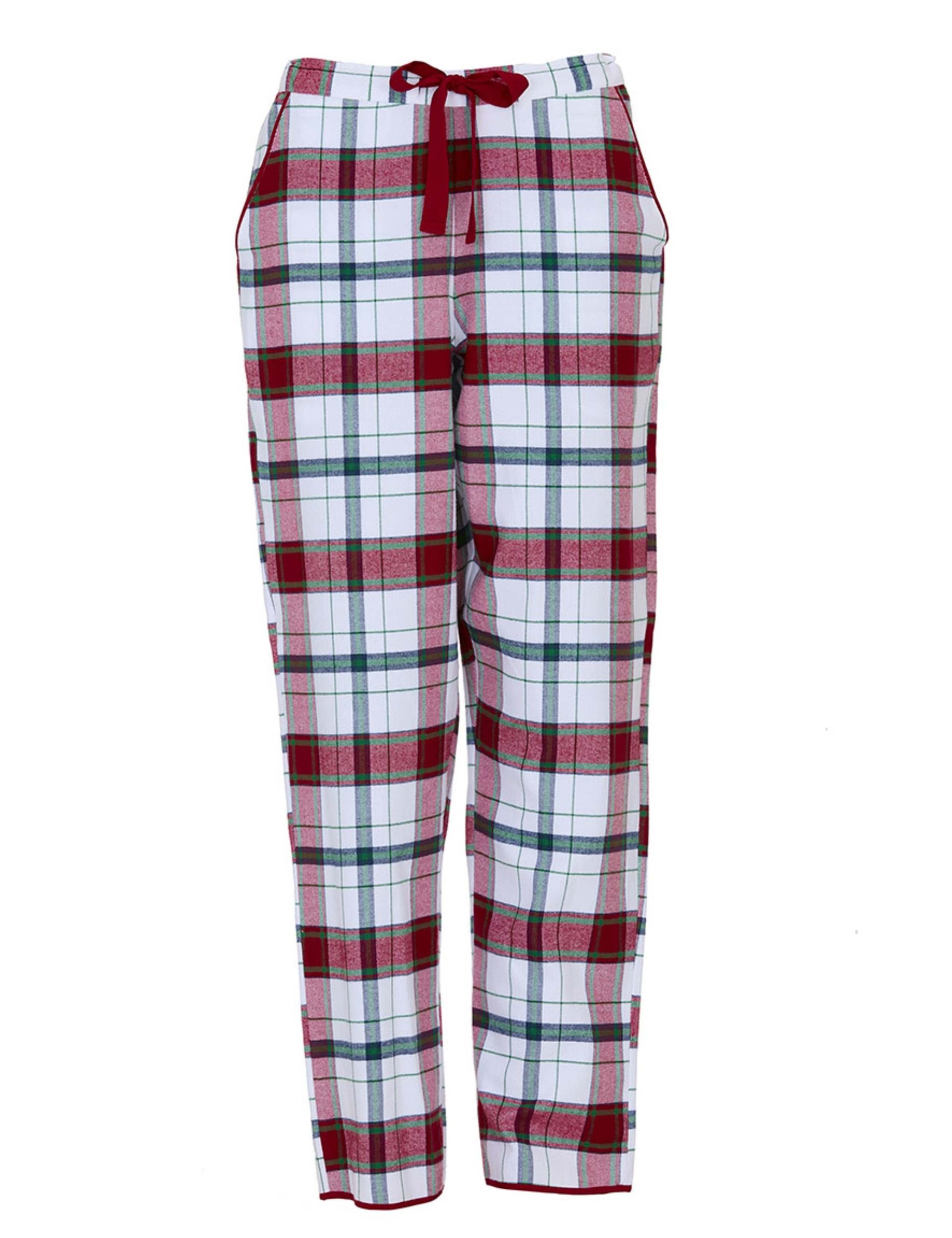 Brushed Cotton Checked Family Christmas Pyjama Bottoms 2 of 4