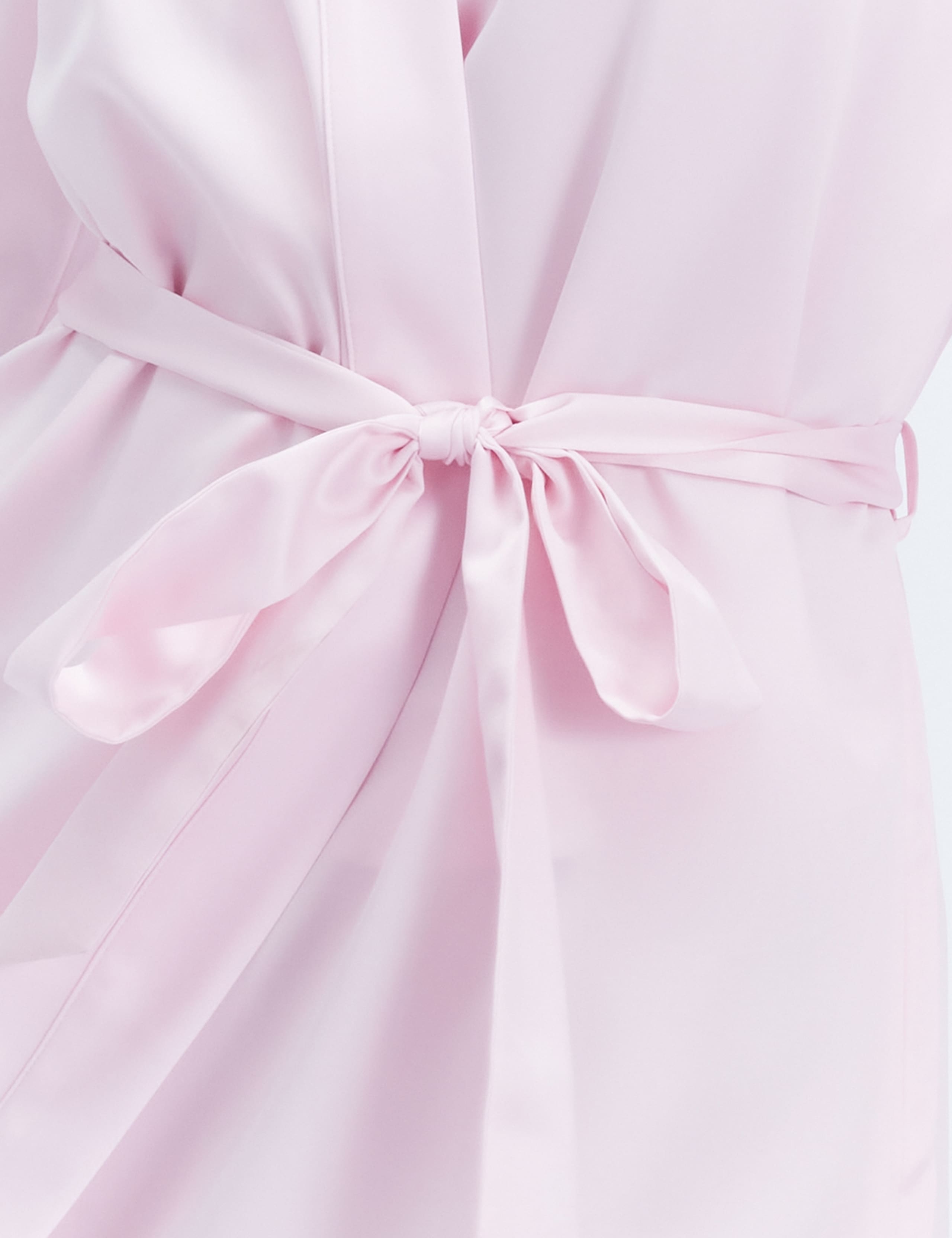 Daisy Satin Lace Tie Robe 6 of 6