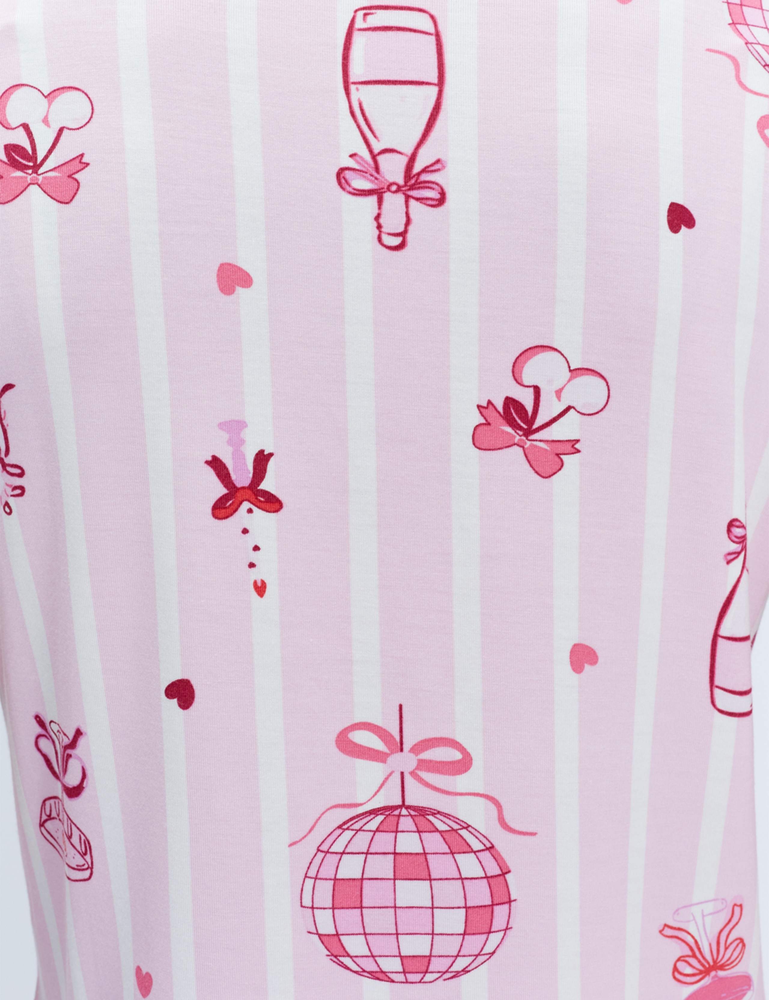 Modal Printed Revere Short Pyjama Set 7 of 7