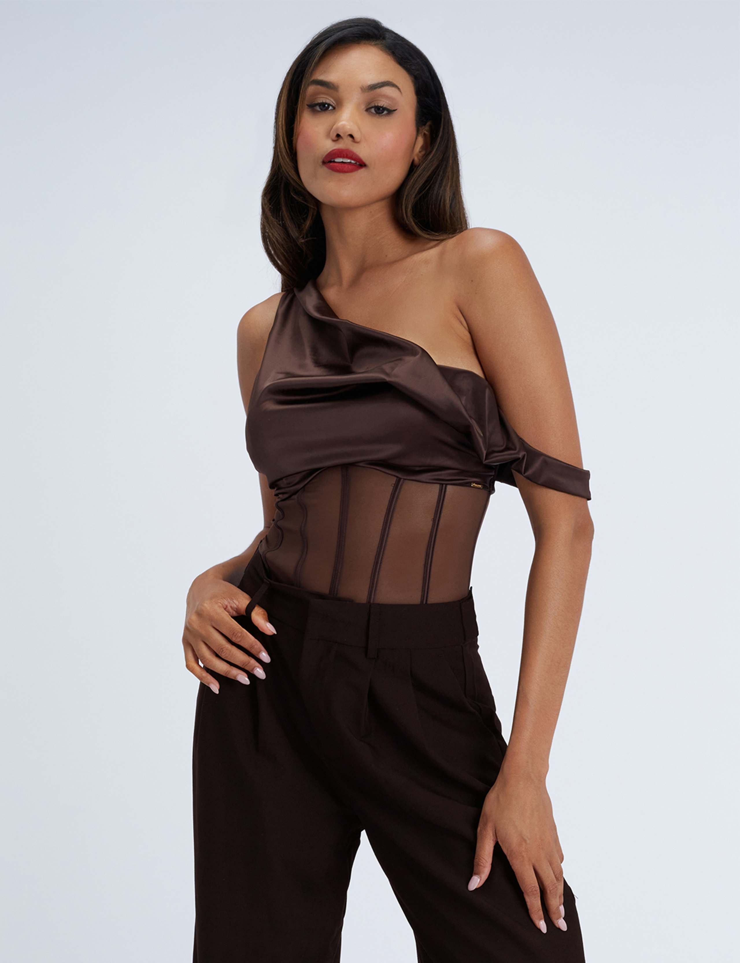 Pascale Satin Non Padded Wired Body 4 of 5