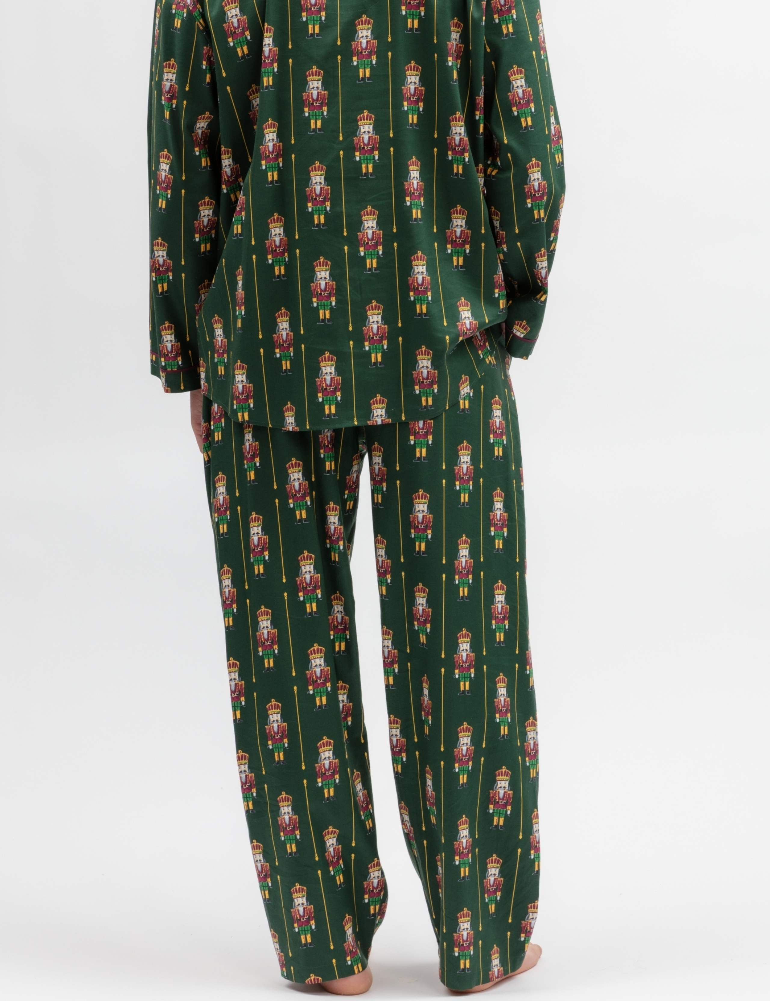 Cotton Modal Nutcracker Print Pyjama Bottoms 2 of 2
