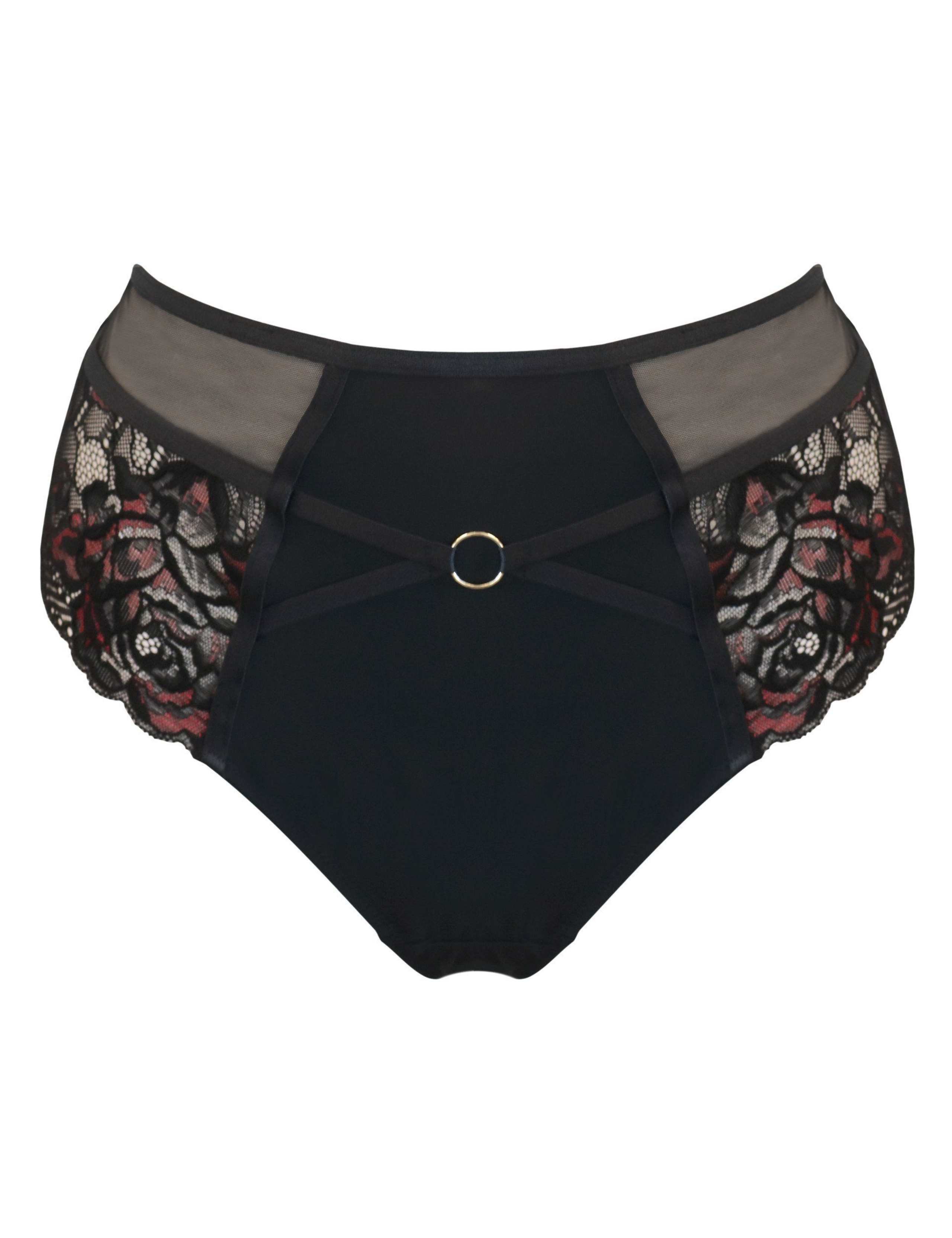 After Dark Lace High Waisted Briefs 2 of 8