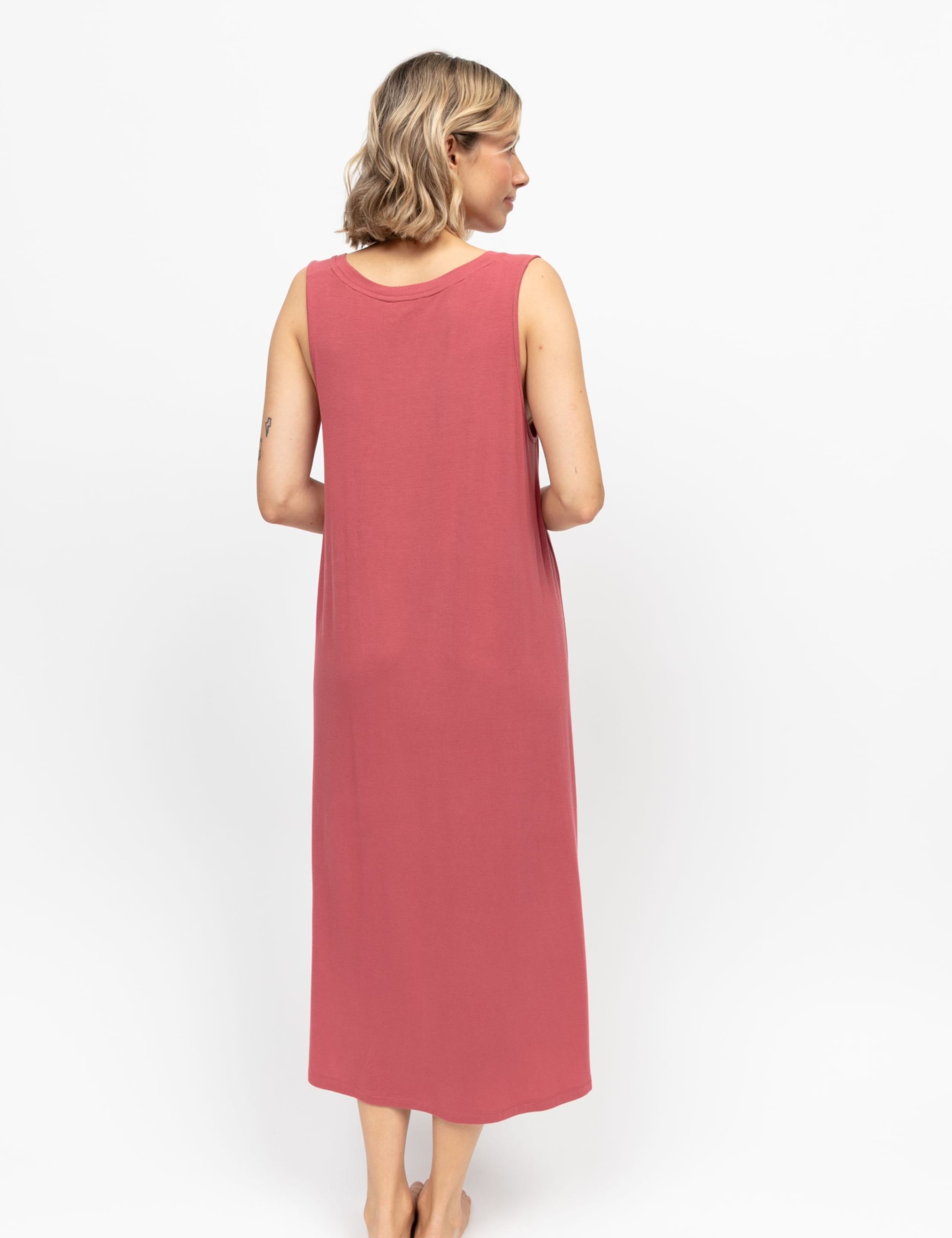 Modal Rich Jersey Long Nightdress 4 of 4