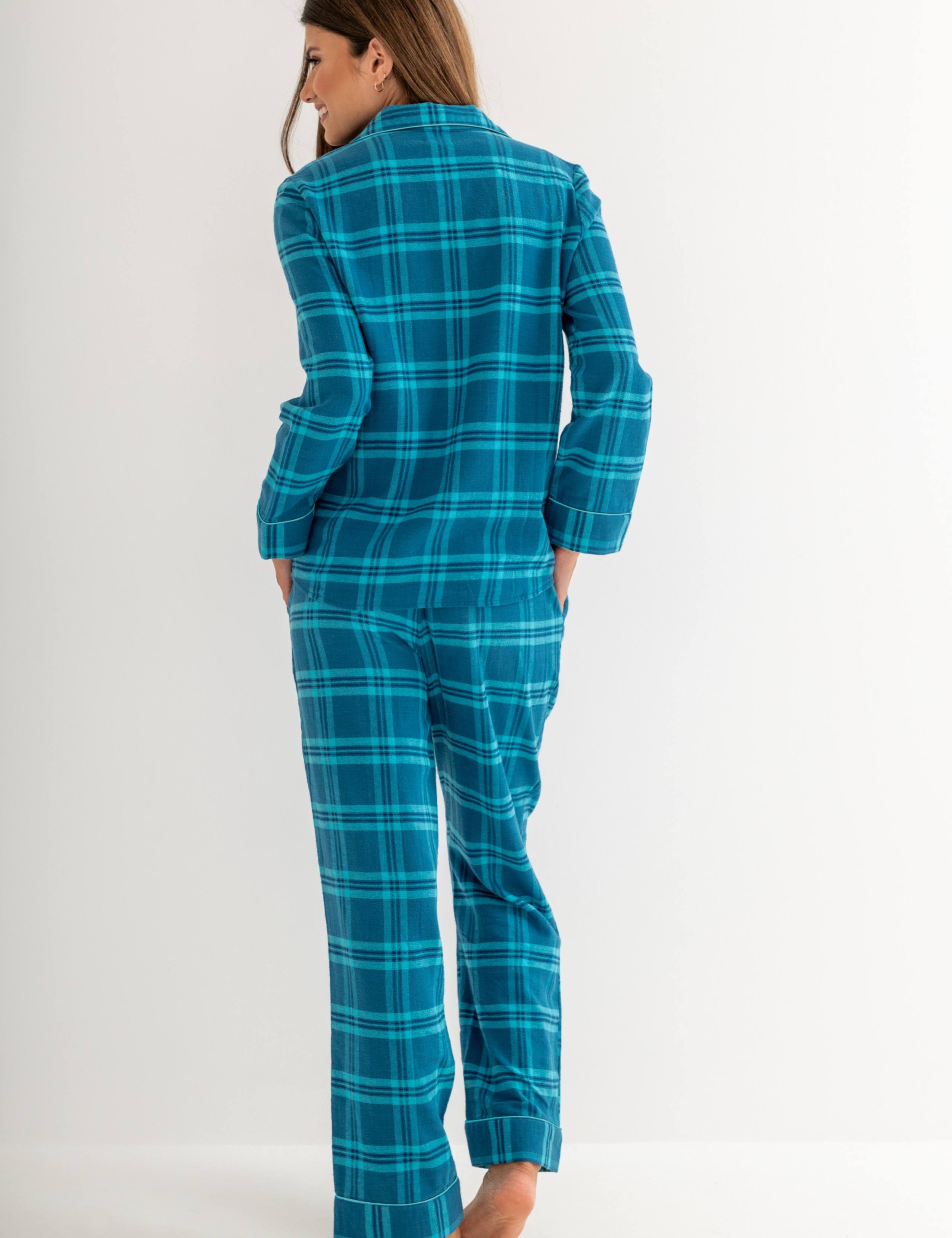 Pure Cotton Check Pyjama Set 7 of 7
