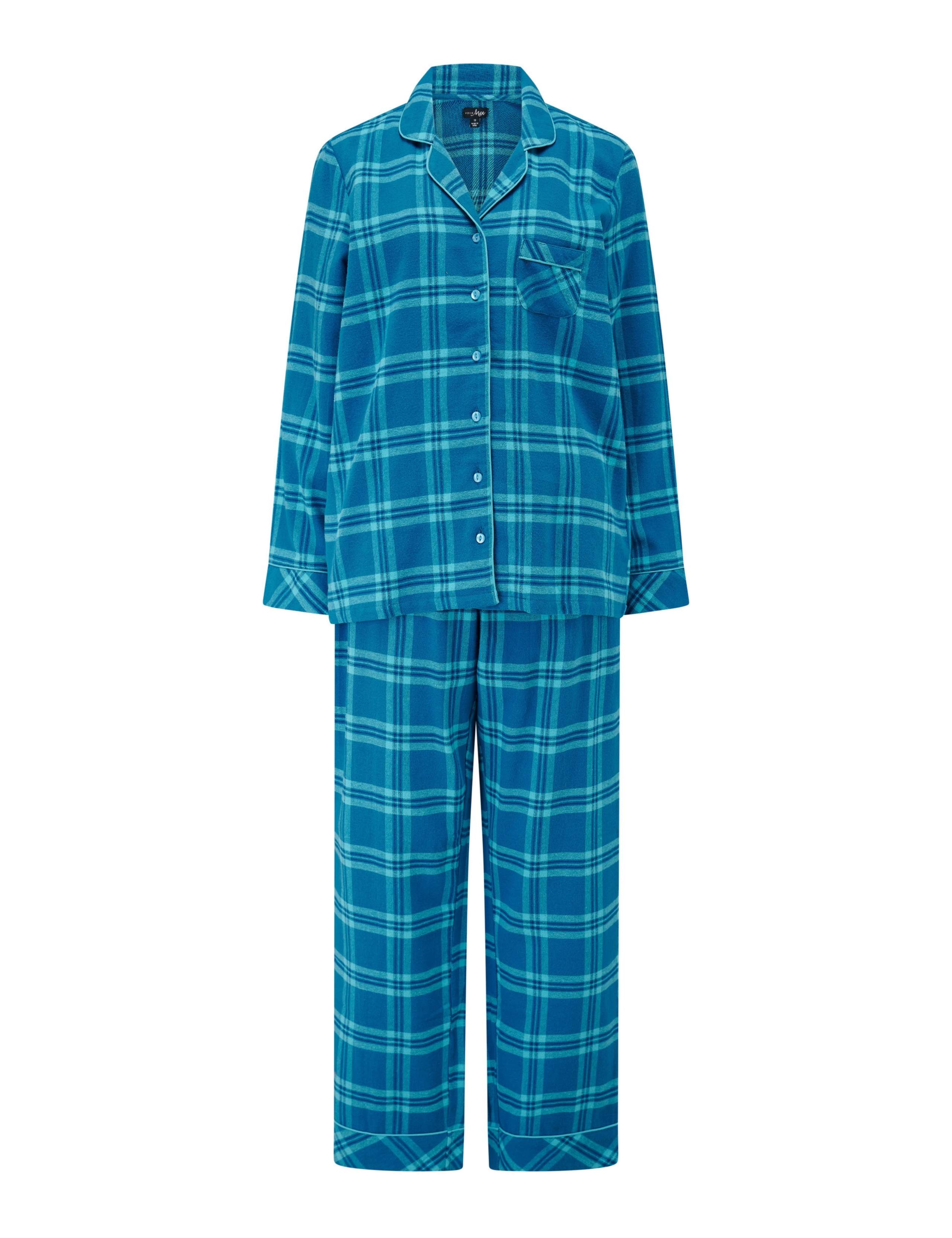 Pure Cotton Check Pyjama Set 2 of 7
