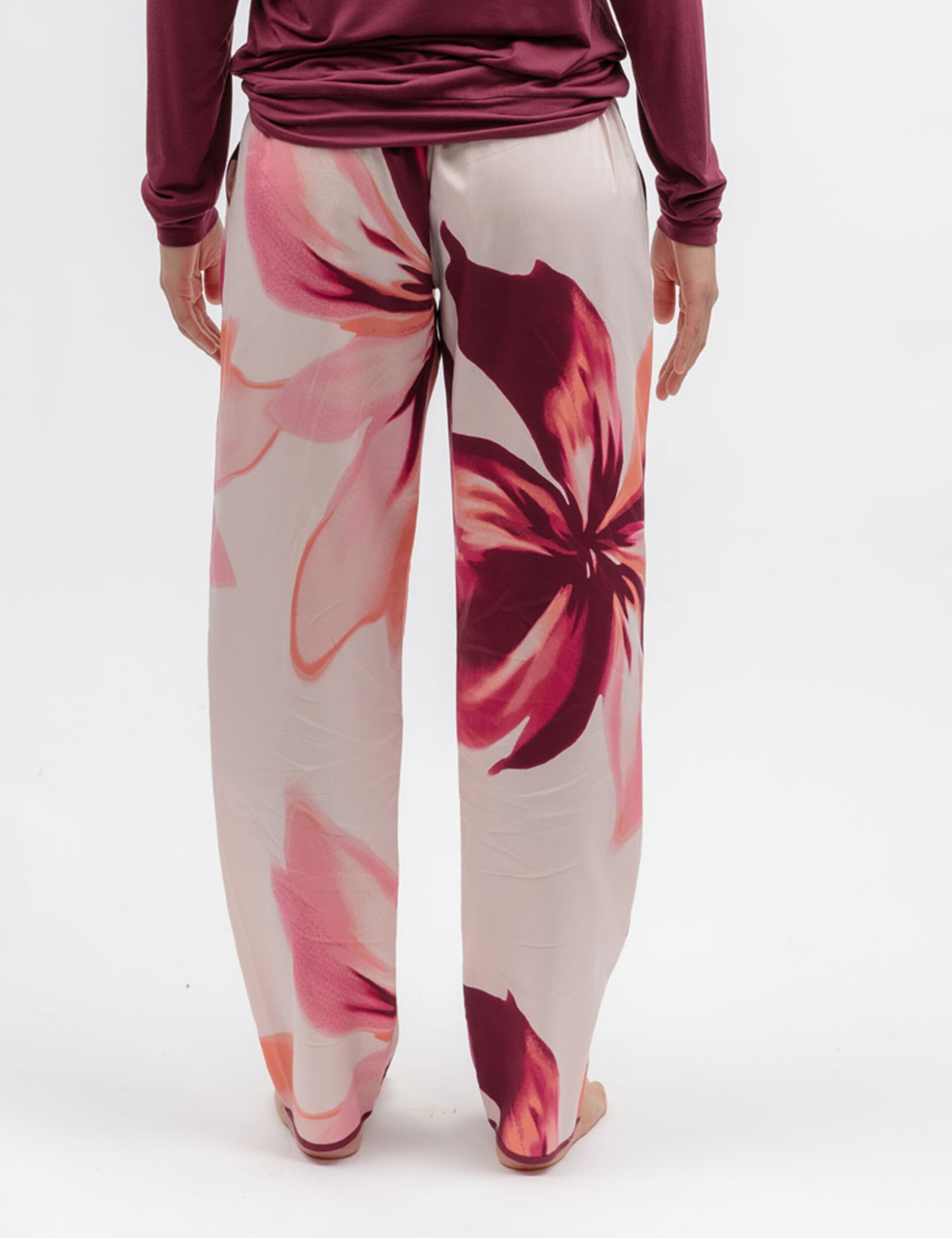 Cotton Modal Floral Print Pyjama Bottoms 3 of 4
