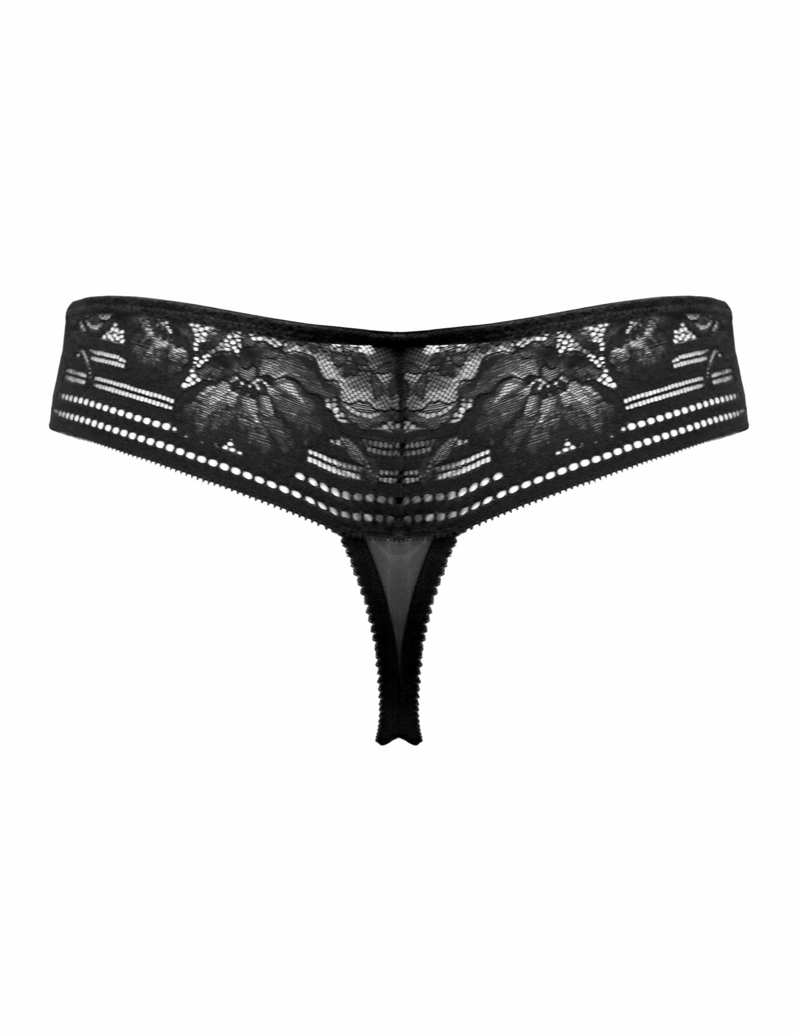 Taylor Floral Lace High Waisted Thong 9 of 9
