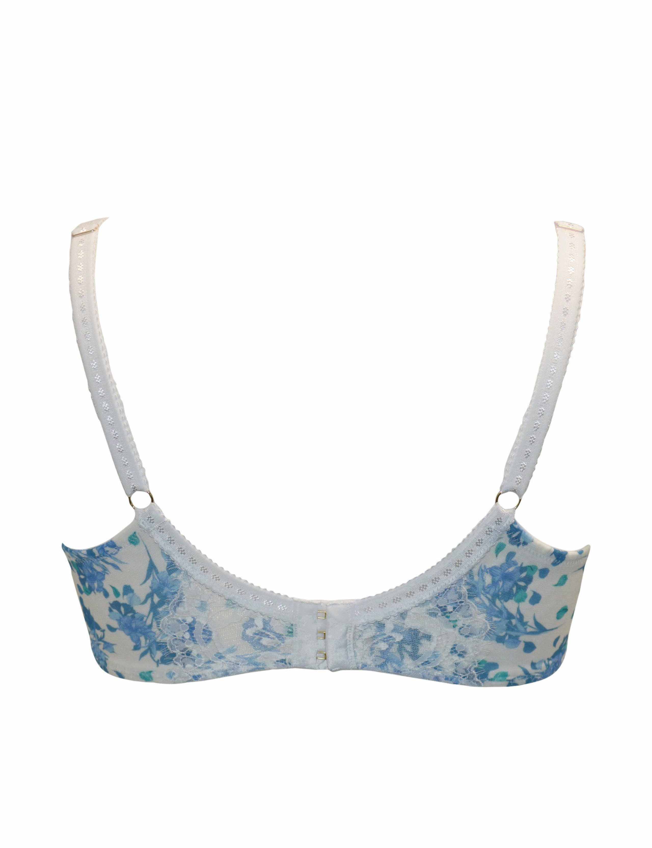 Bliss Floral Wired Side Support Full Cup Bra (D-J) 8 of 8