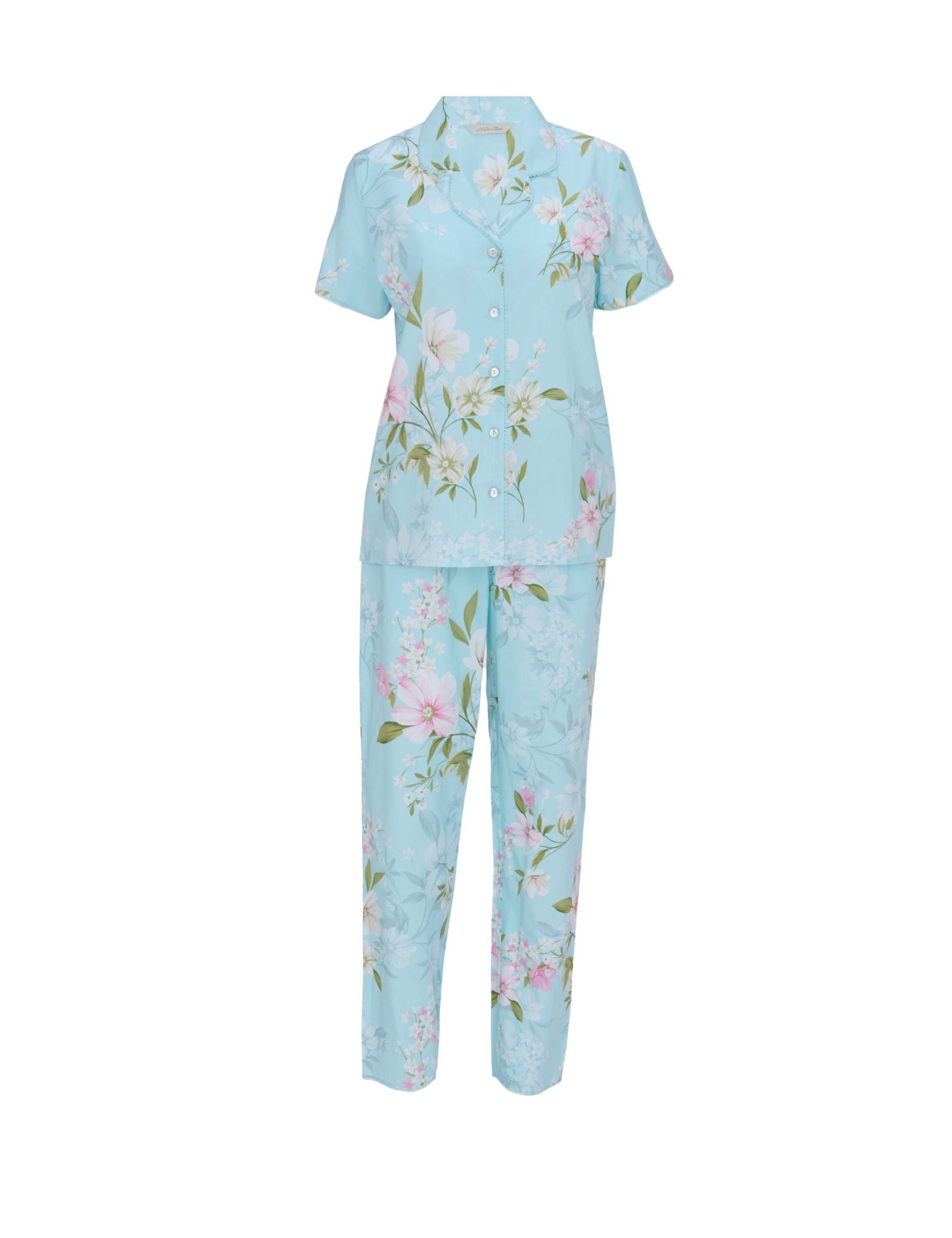 Cotton Modal Floral Pyjama Set 2 of 4