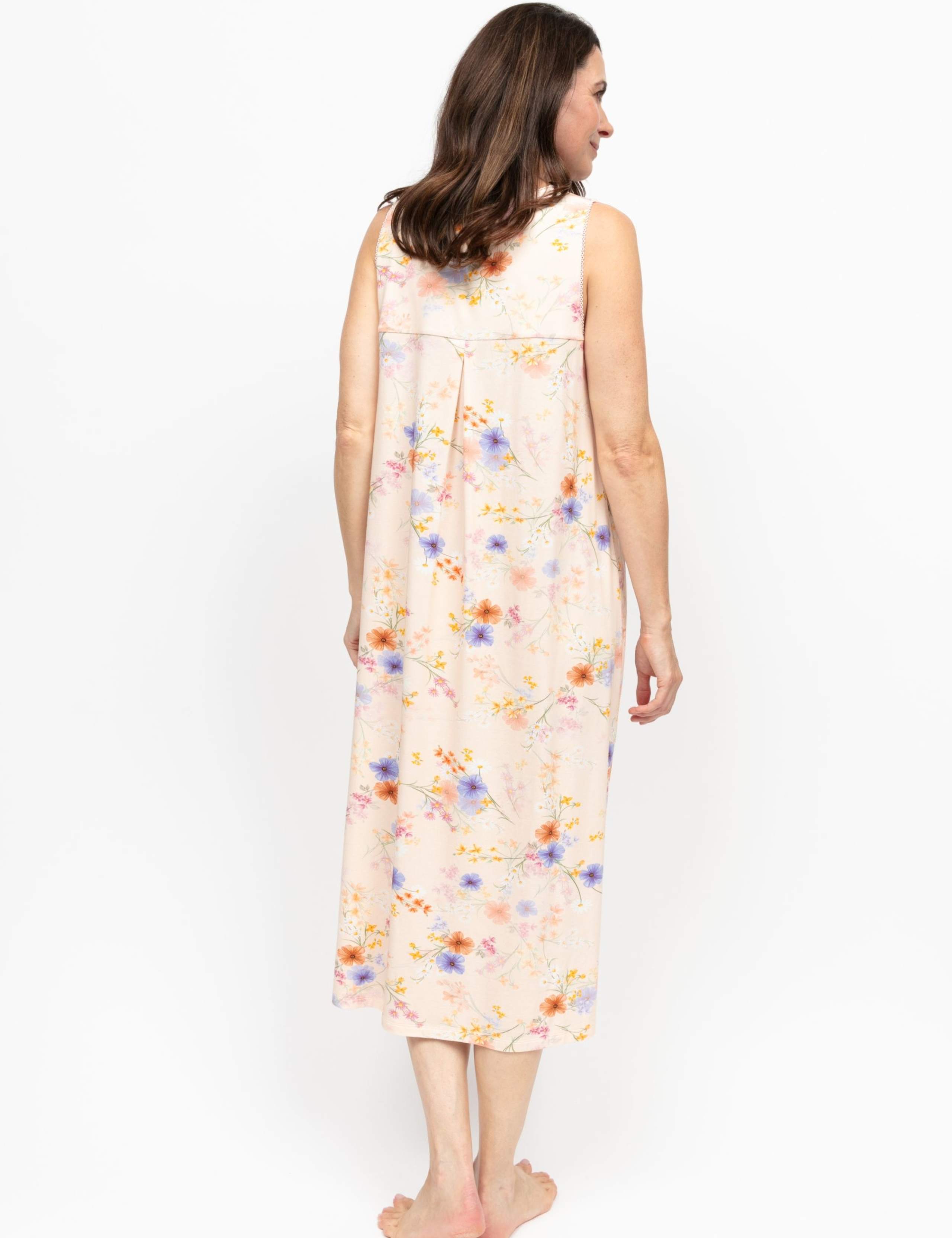 Cotton Modal Floral Nightdress 4 of 4