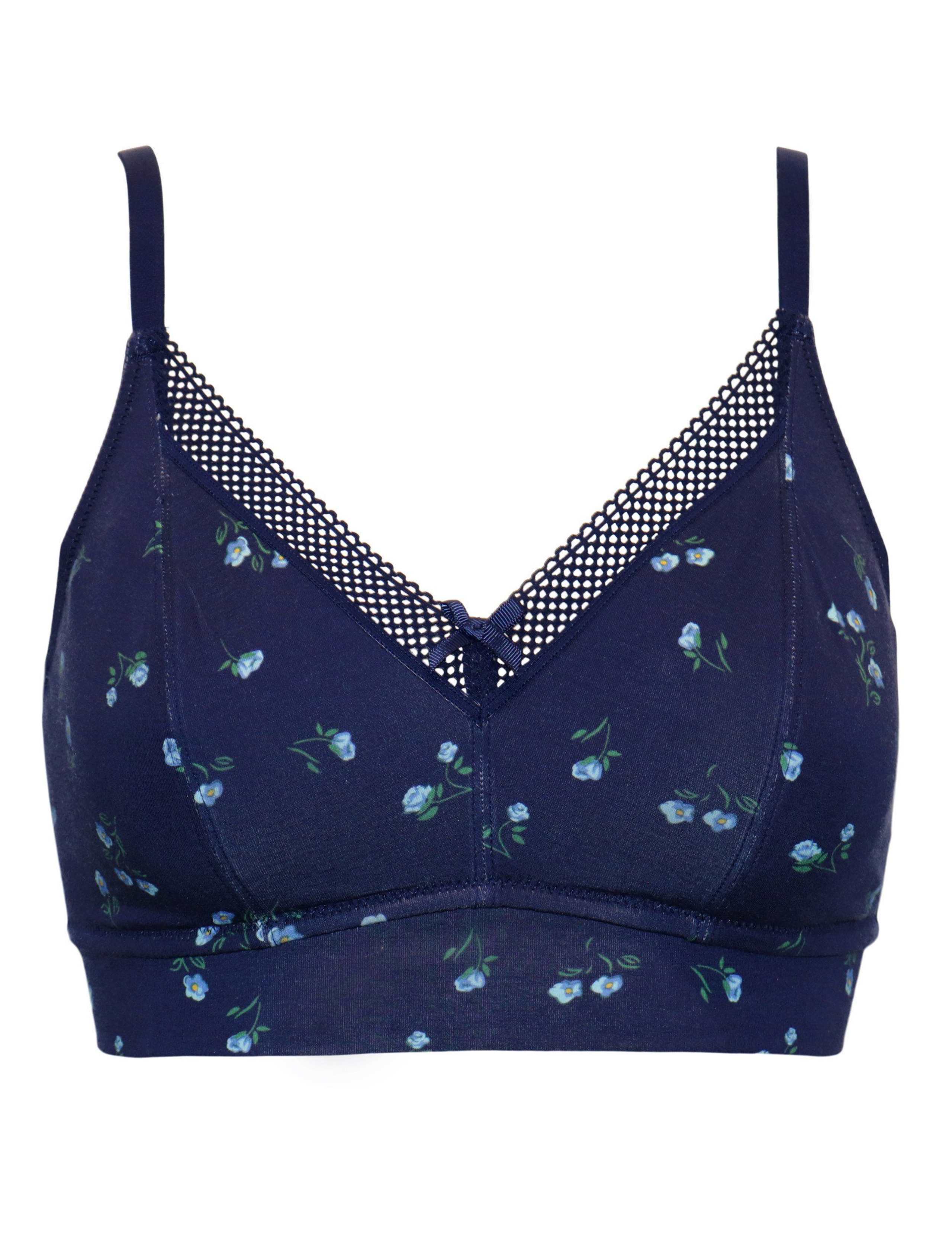 Love To Lounge Floral Non Wired Bra (A-G) 2 of 7