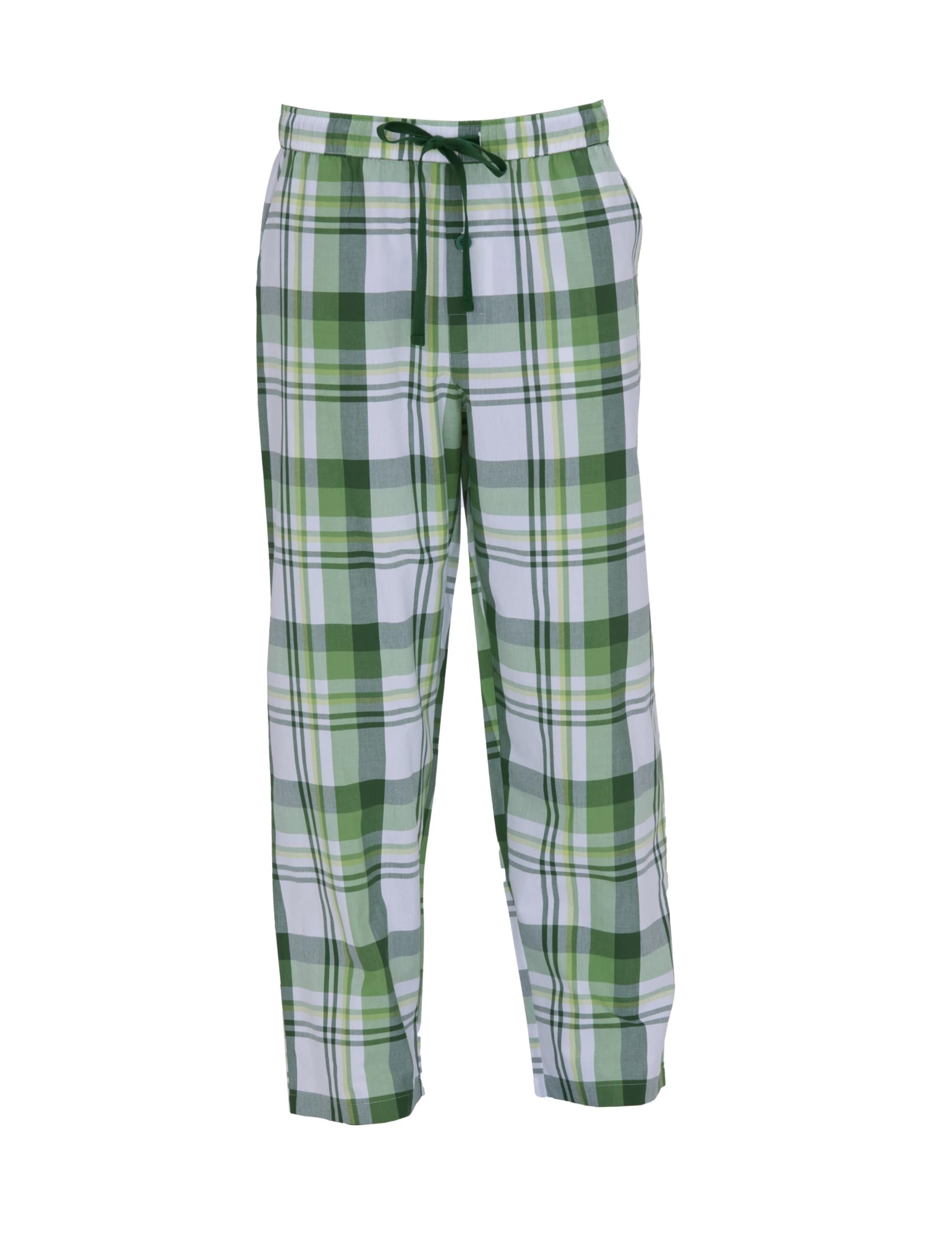 Pure Cotton Checked Drawstring Pyjama Bottoms 2 of 4