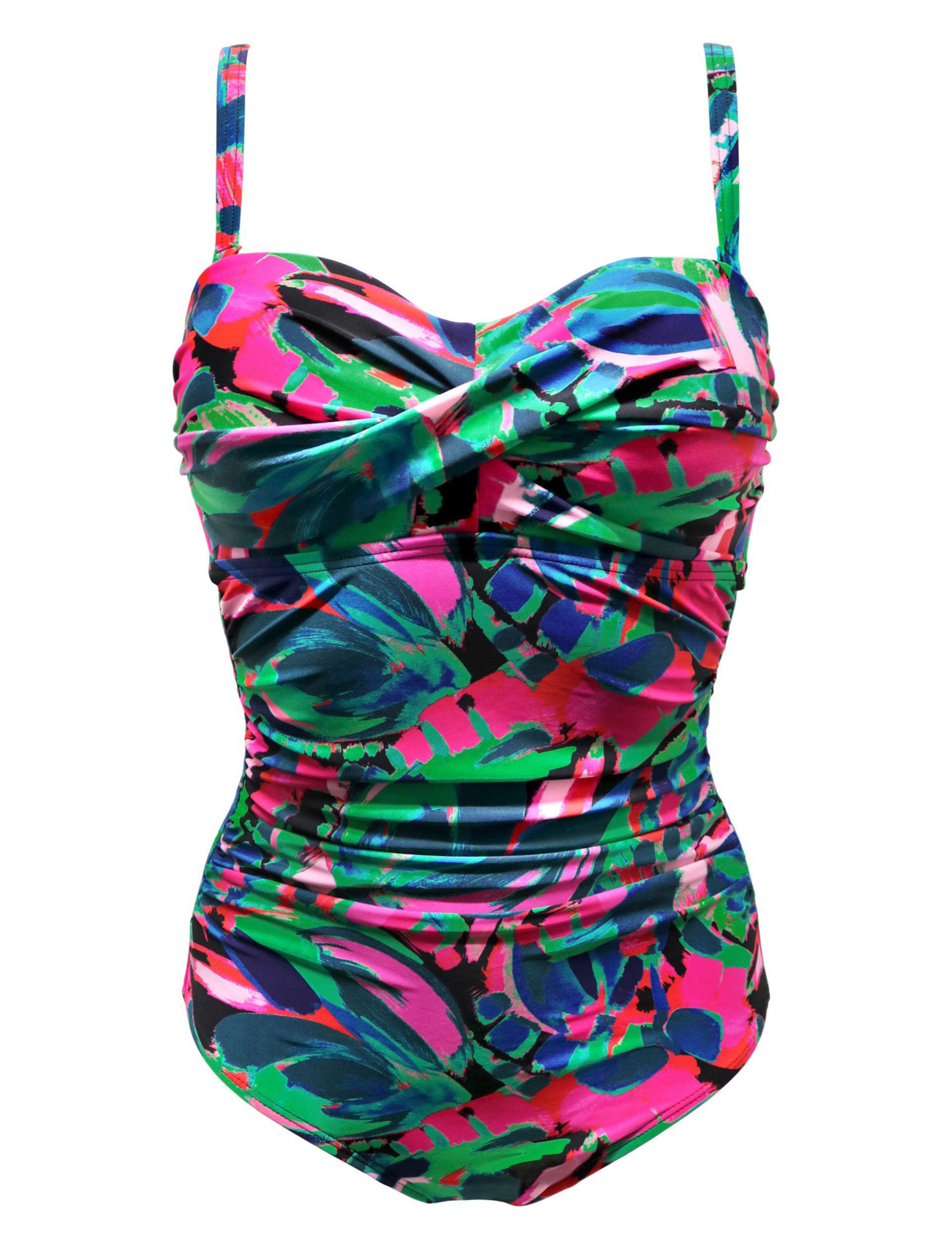 Petite Santa Monica Tummy Control Bandeau Swimsuit 2 of 6