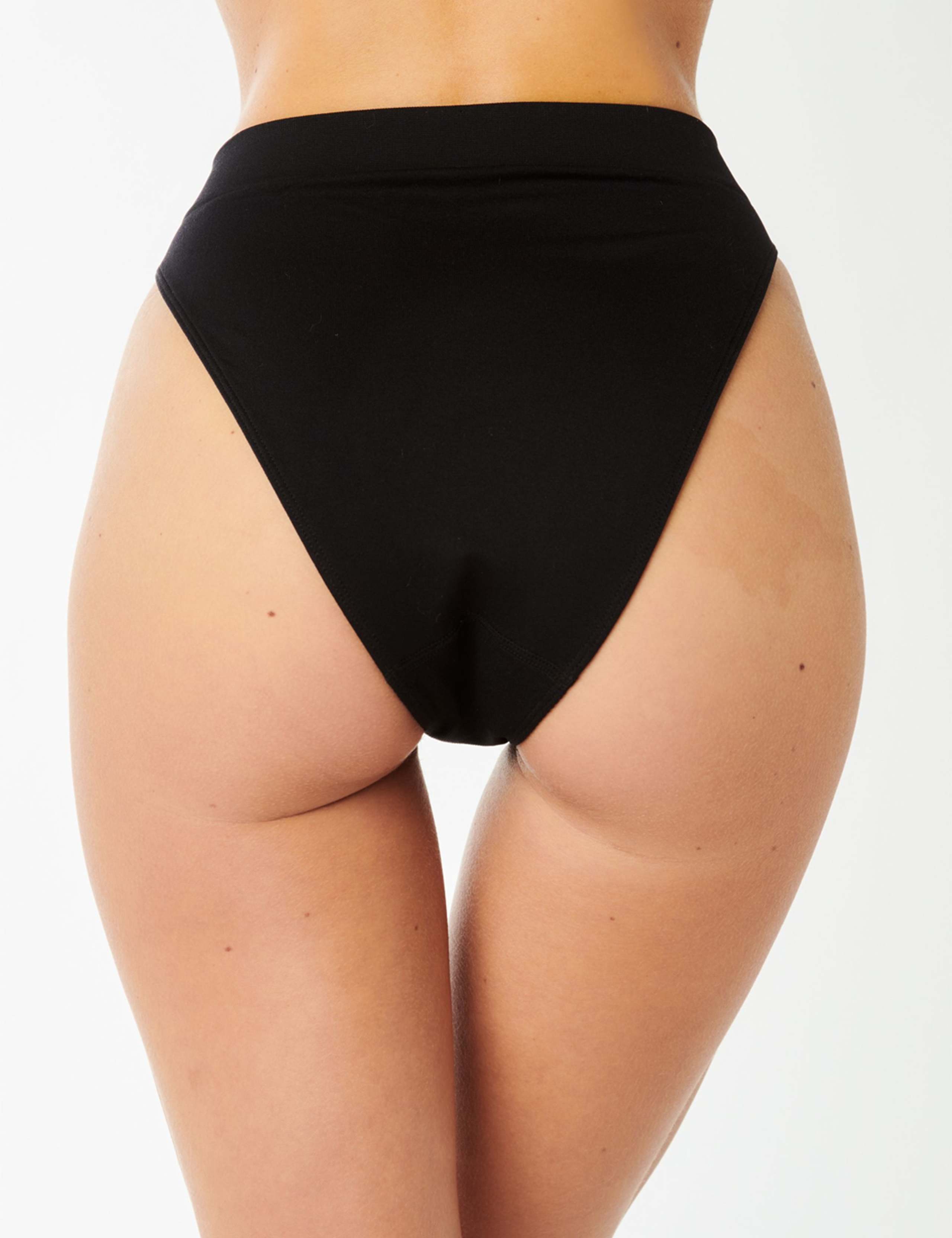 3 Pack Seamless High Leg Brazilian Knickers 3 of 3