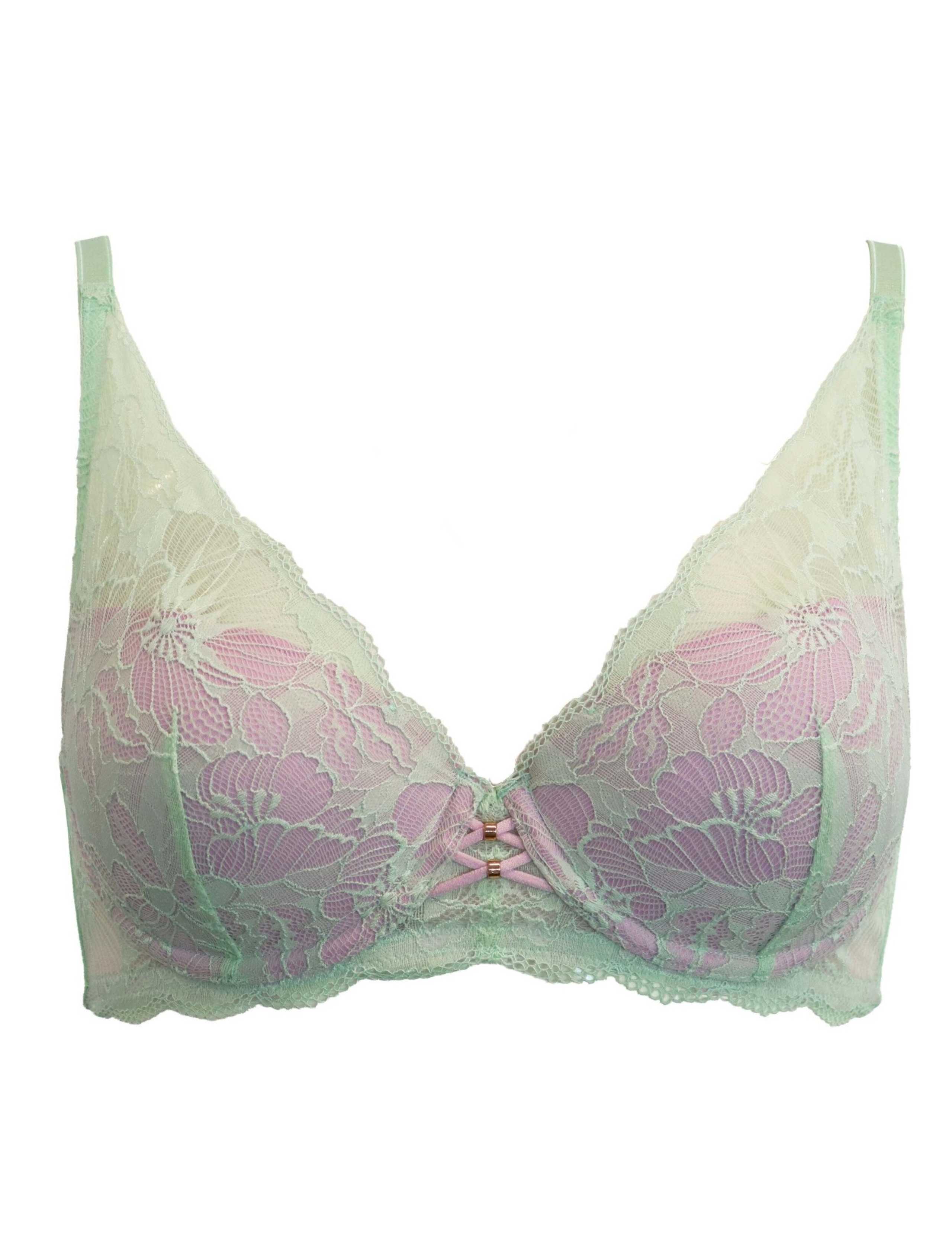 Atelier High Apex Lace Wired Plunge Bra (B-F) 2 of 6
