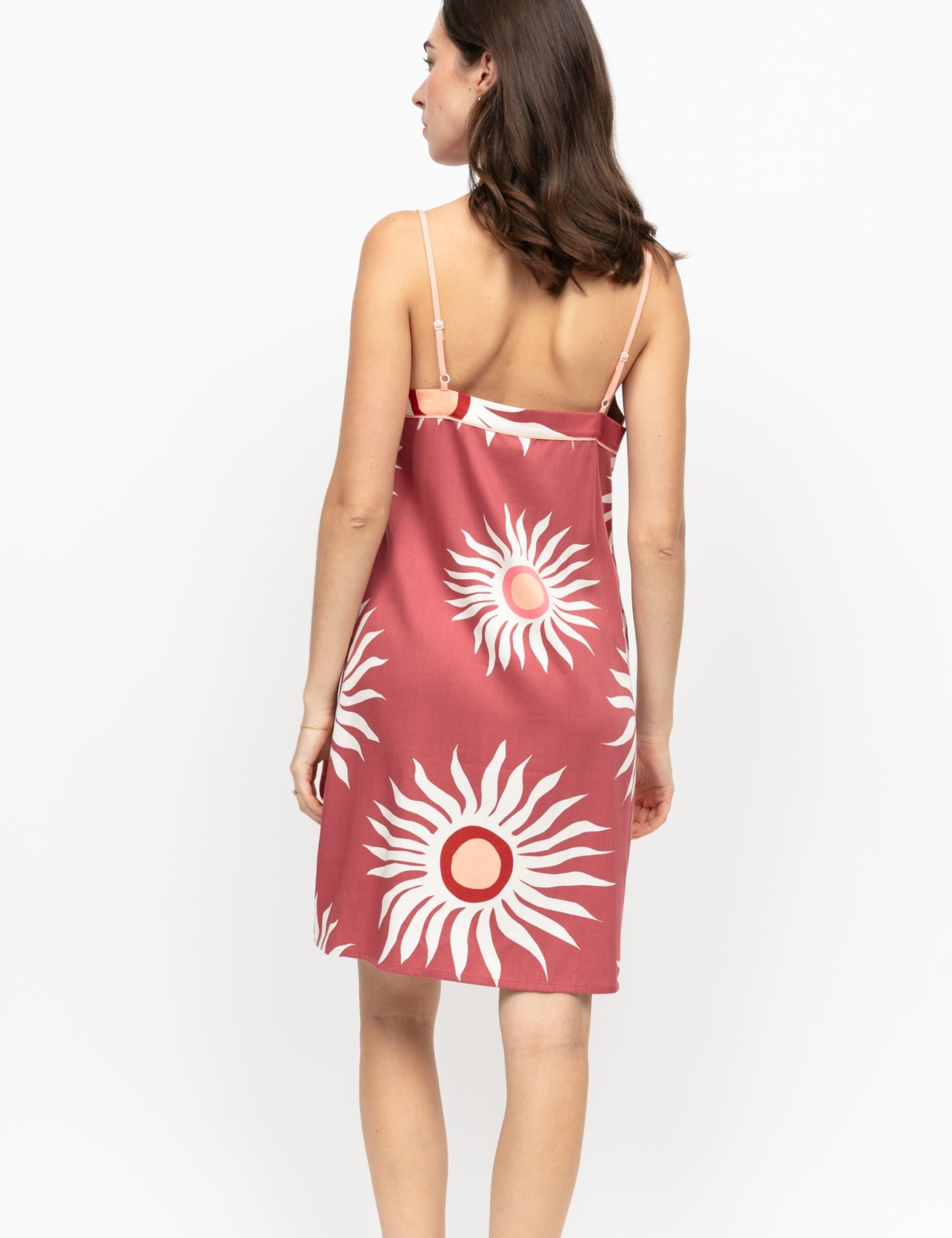 Fable And Eve Cotton Modal Sun Print Nightdress 3 of 3