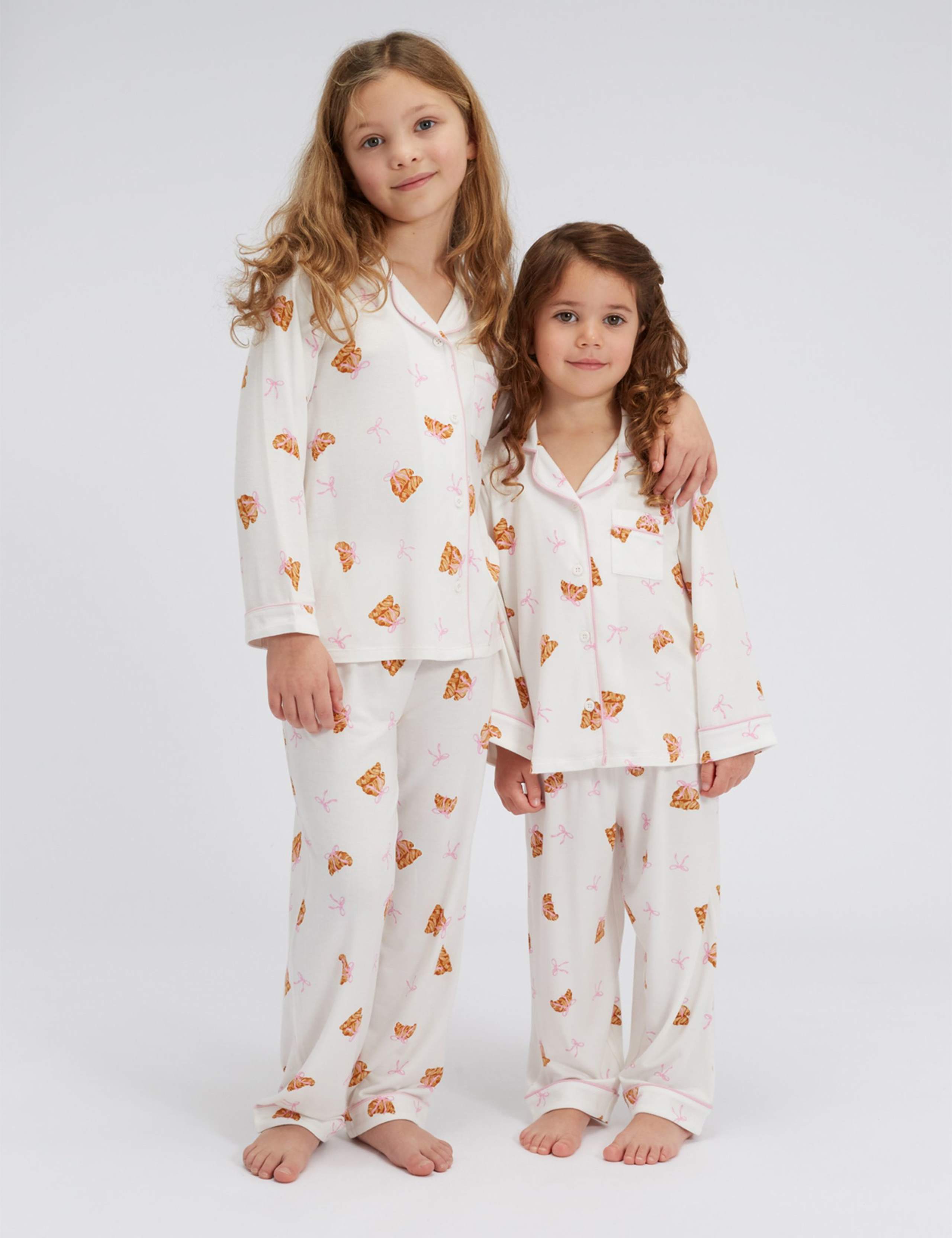 Modal Rich Croissant Pyjamas (2-12 Yrs) 2 of 4