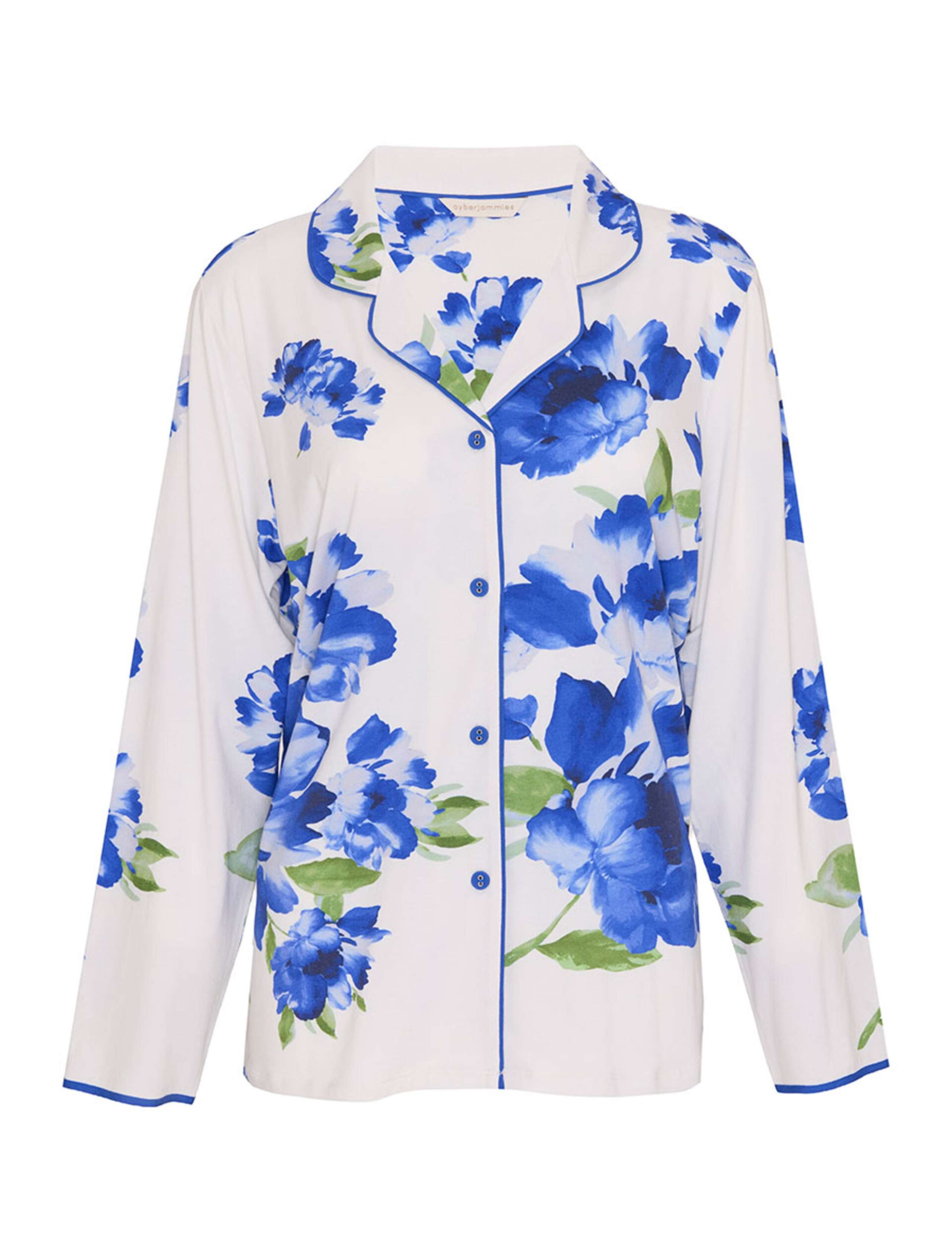 Jersey Floral Pyjama Top 2 of 4