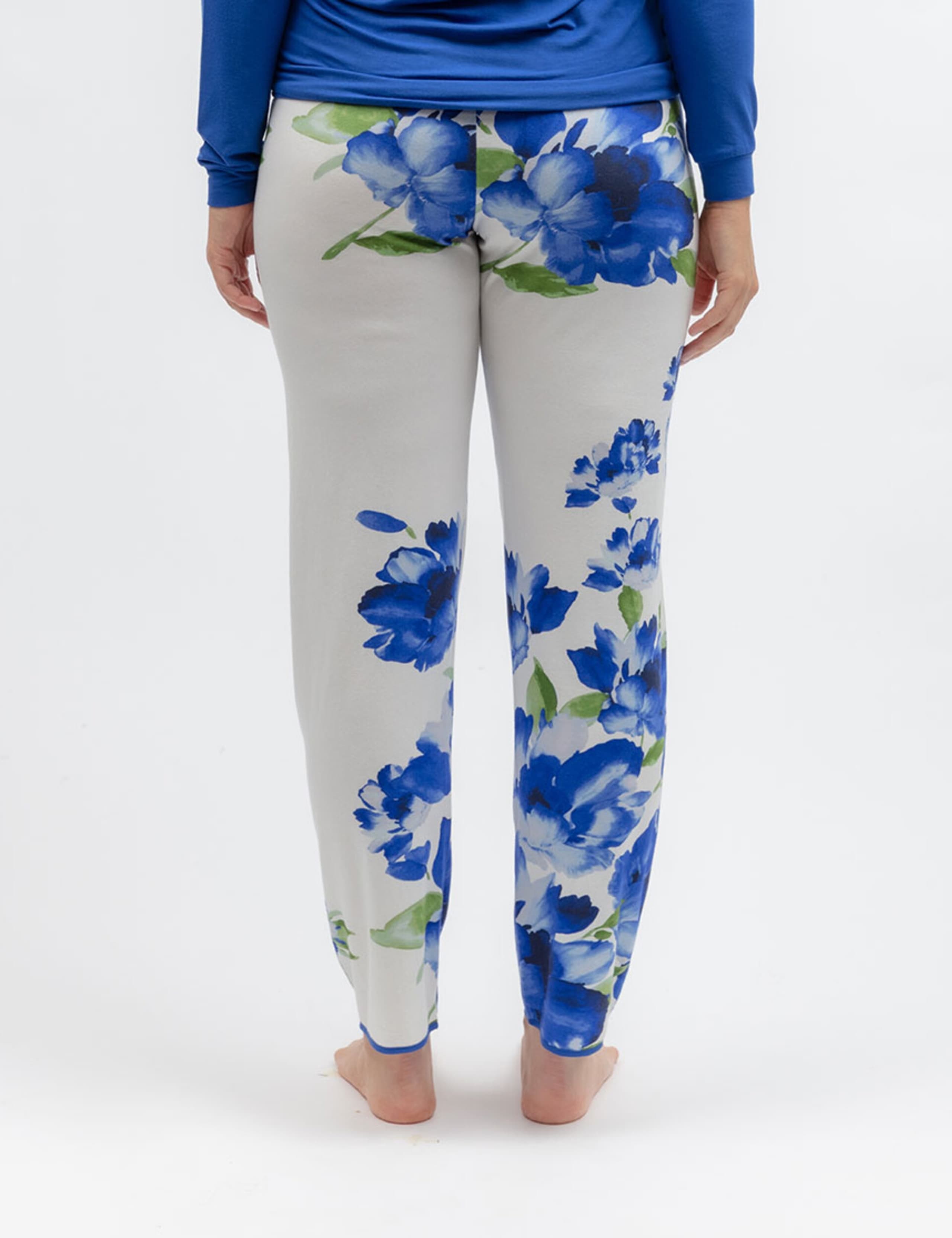 Cotton Modal Jersey Floral Pyjama Bottoms 4 of 4