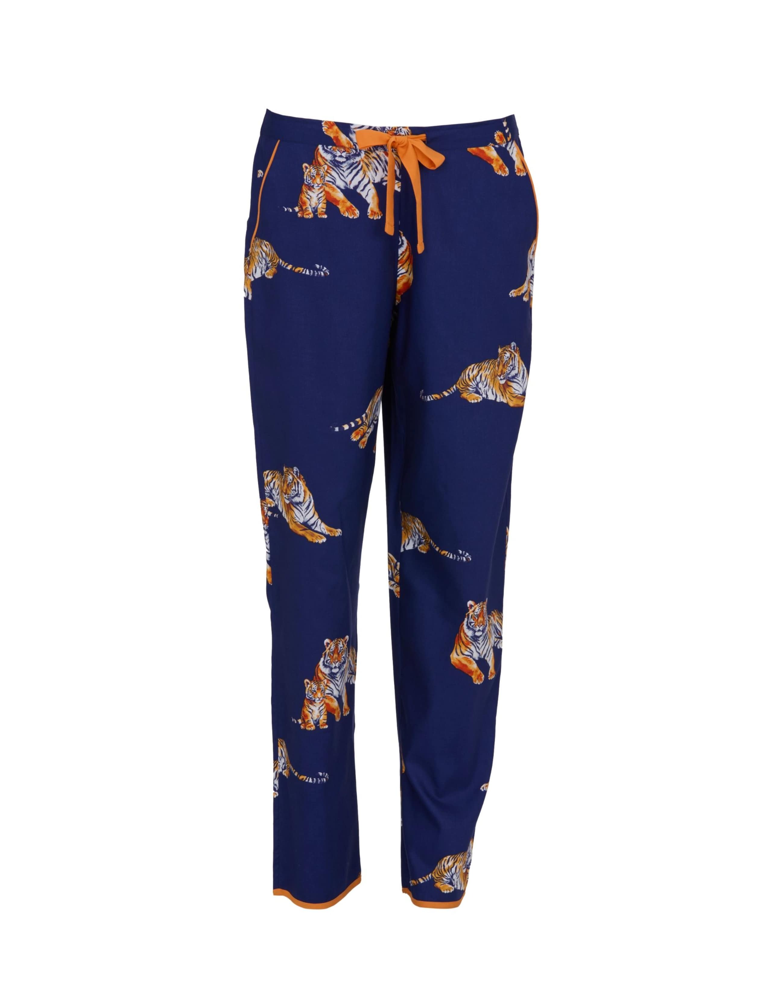 Cotton Modal Tiger Print Pyjama Bottoms 2 of 4