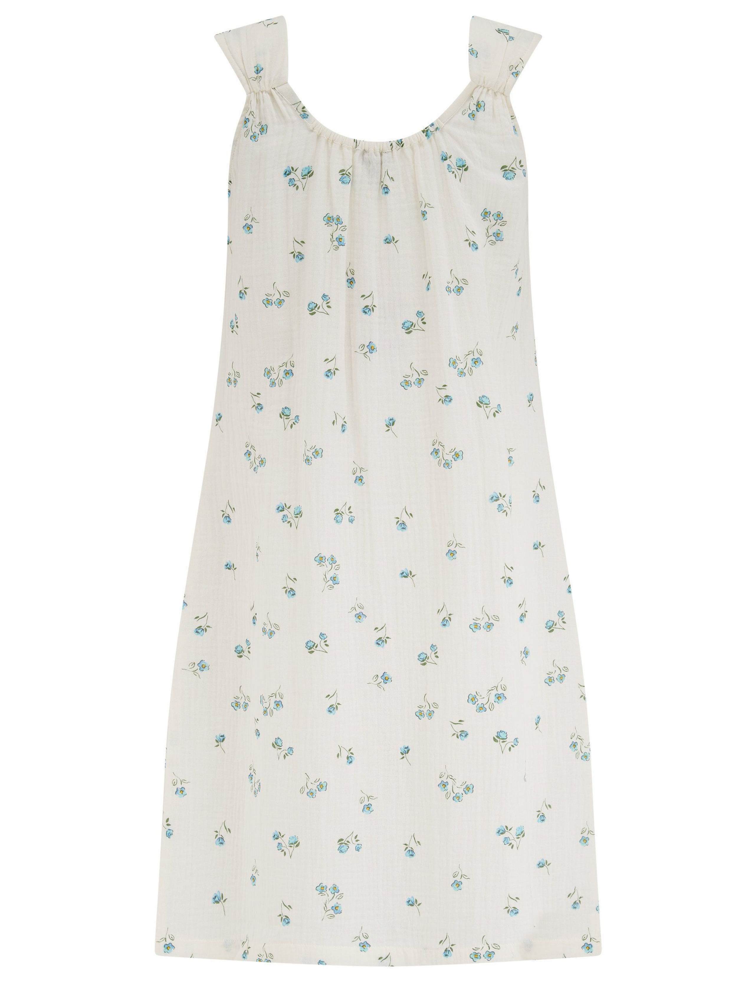 Pure Cotton Floral Chemise 8 of 8