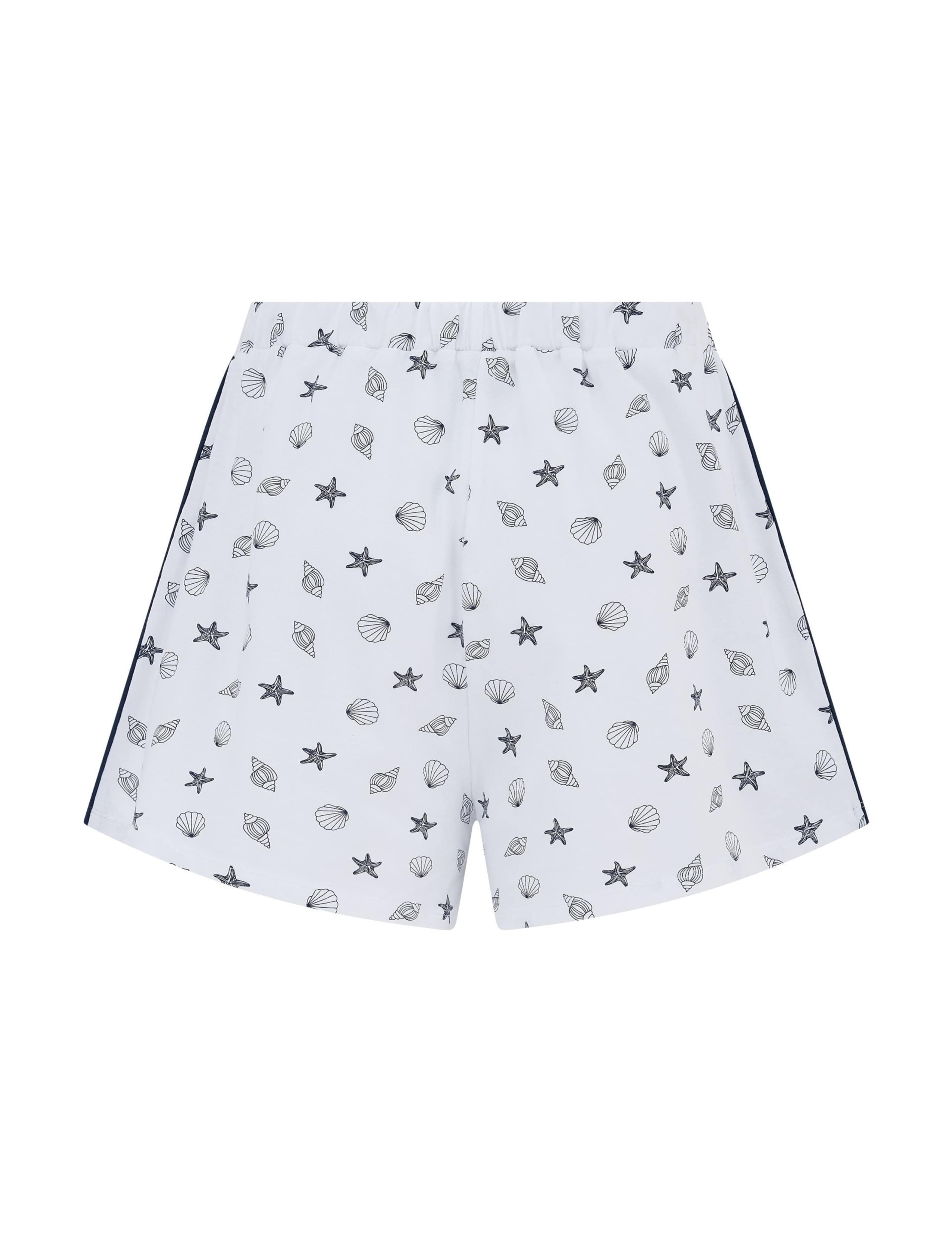 Pure Cotton Shell Print Revere Shortie Set 7 of 9