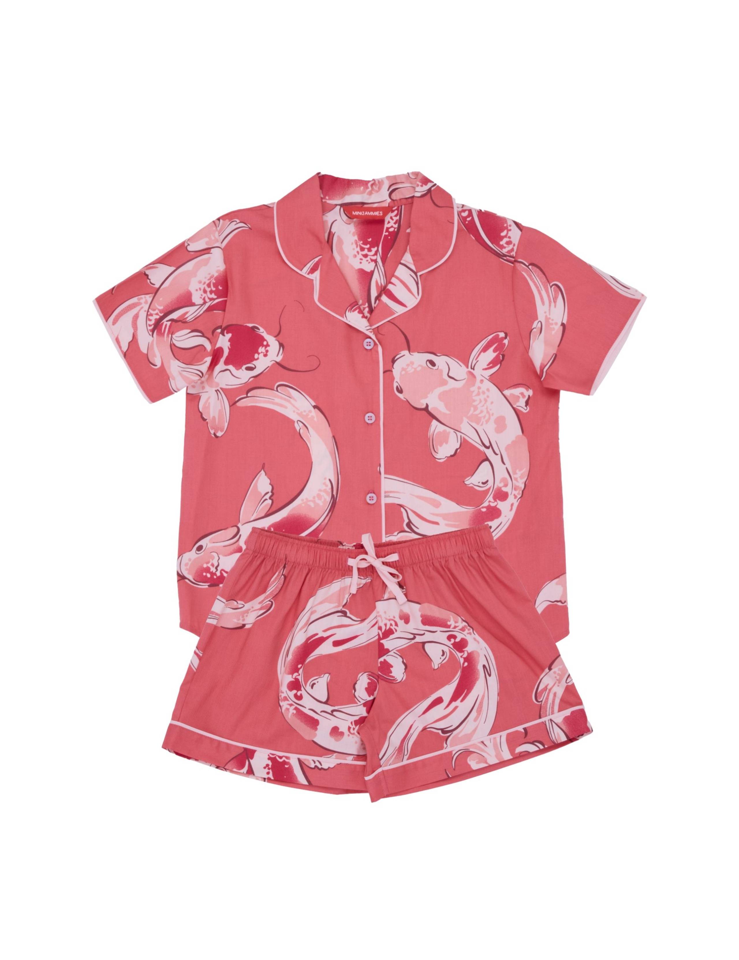 Cotton Modal Fish Print Pyjamas (2-13 Yrs) 2 of 4