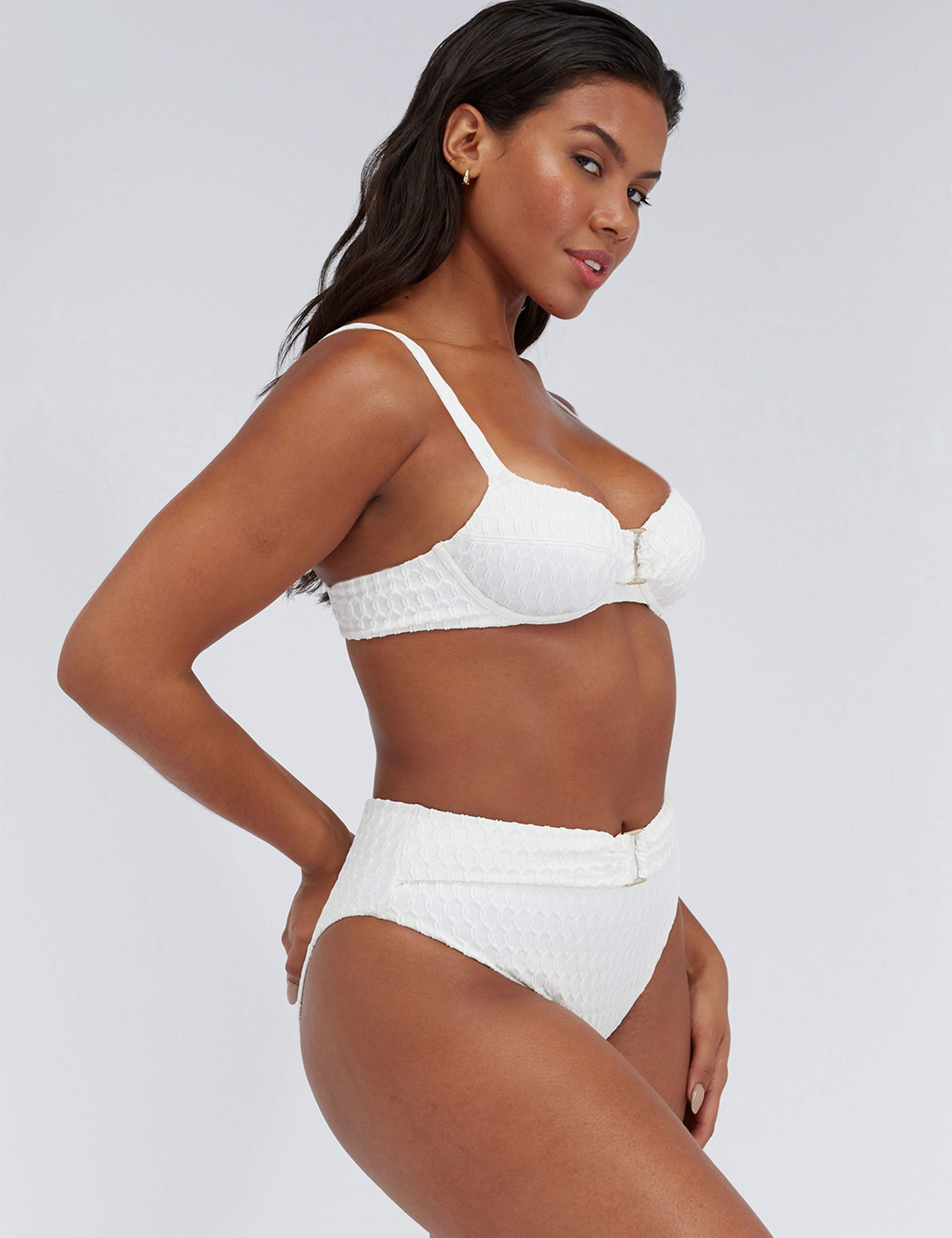 Riad Textured Bikini Bottoms 2 of 5