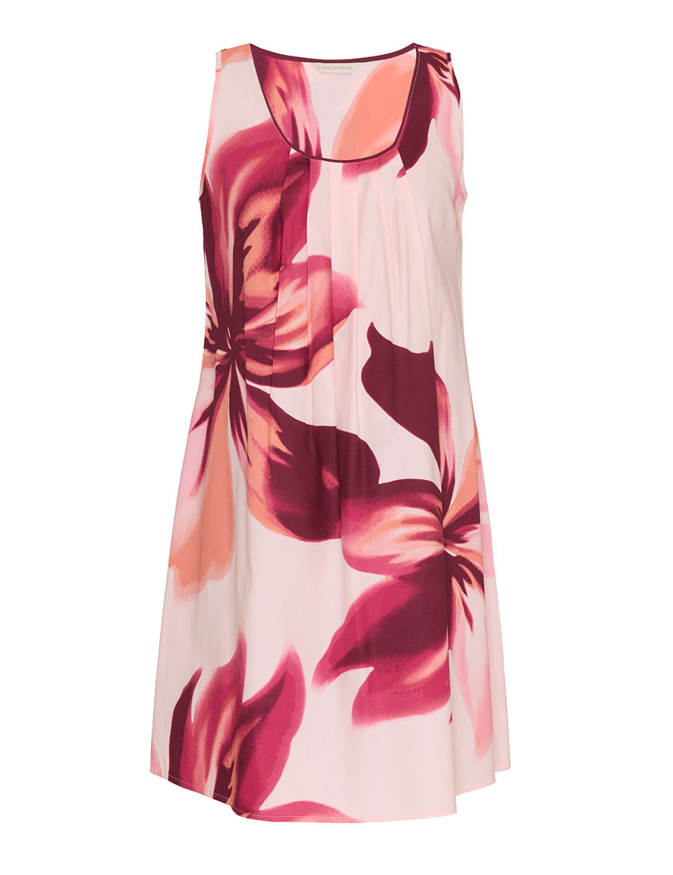 Cotton Modal Floral Pleat Front Nightie 2 of 3