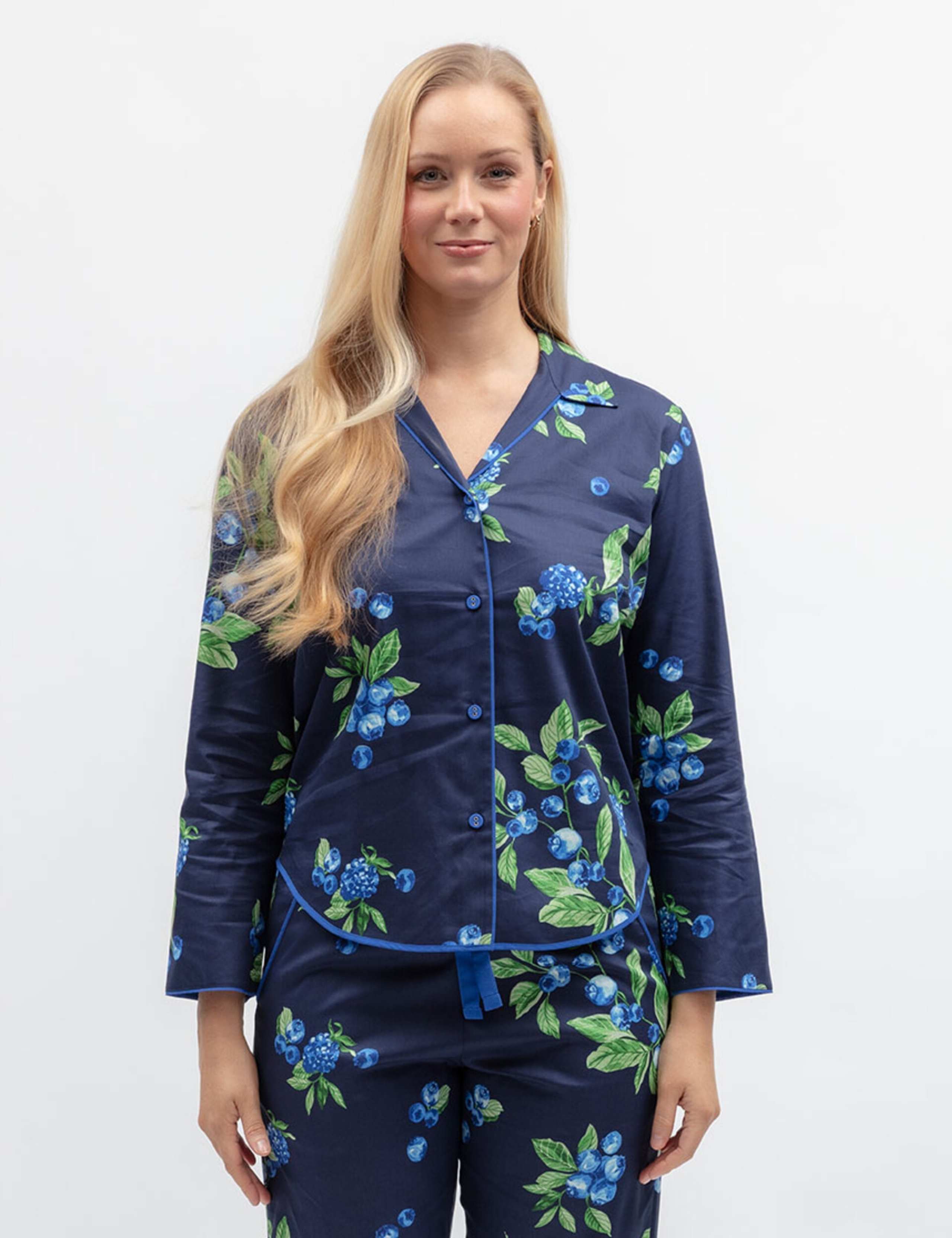 Cotton Modal Fruit Print Pyjama Top 3 of 4