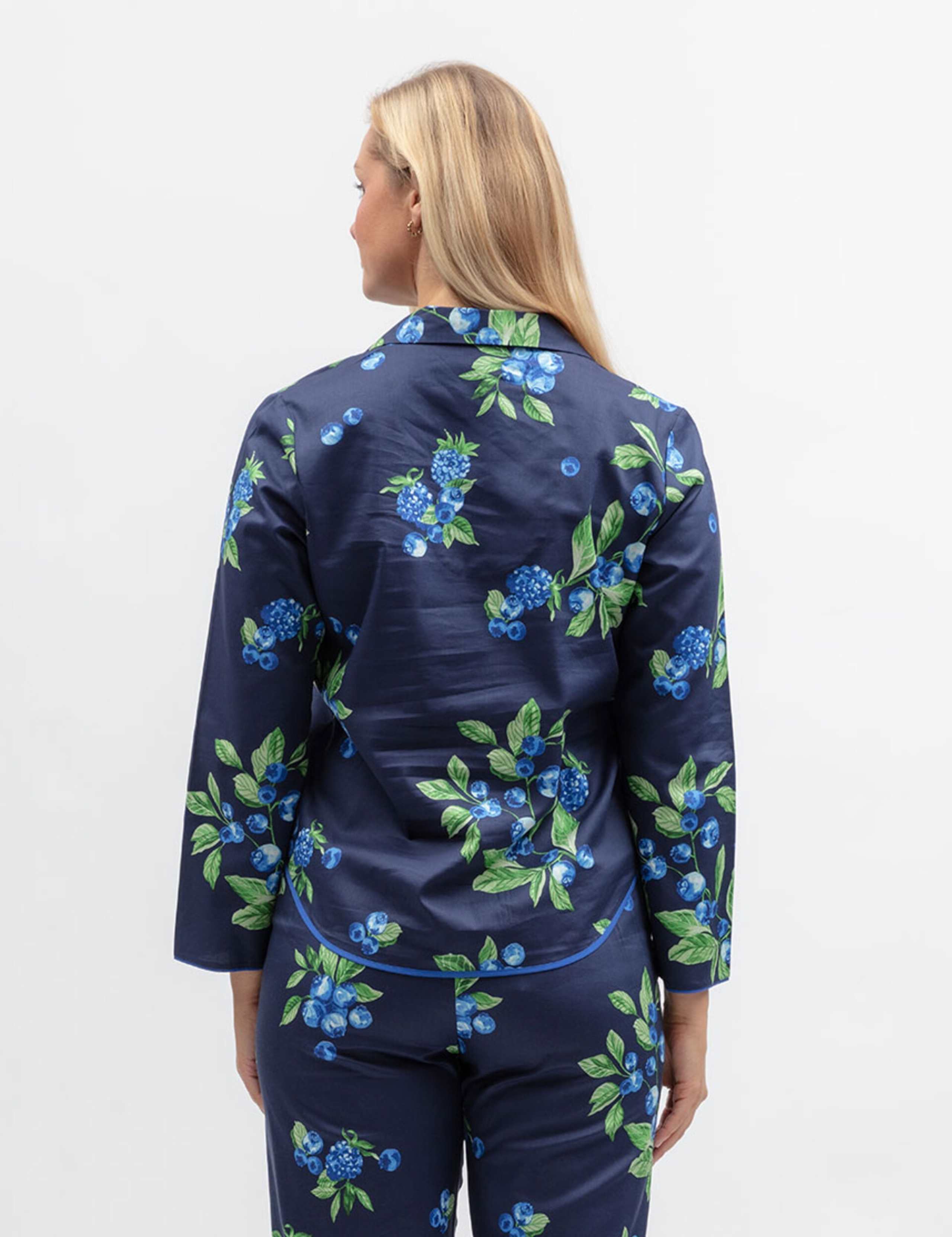 Cotton Modal Fruit Print Pyjama Top 4 of 4