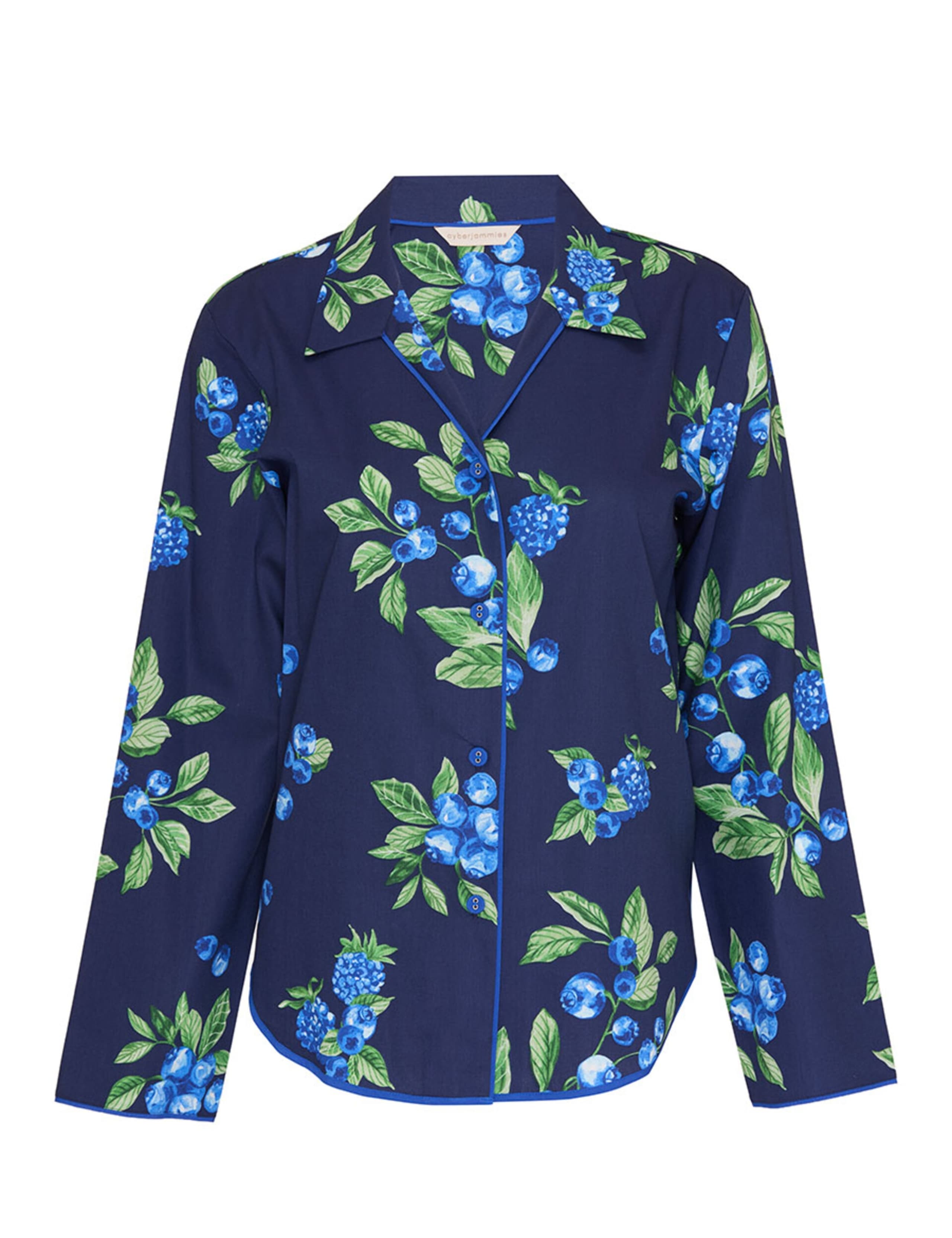 Cotton Modal Fruit Print Pyjama Top 2 of 4