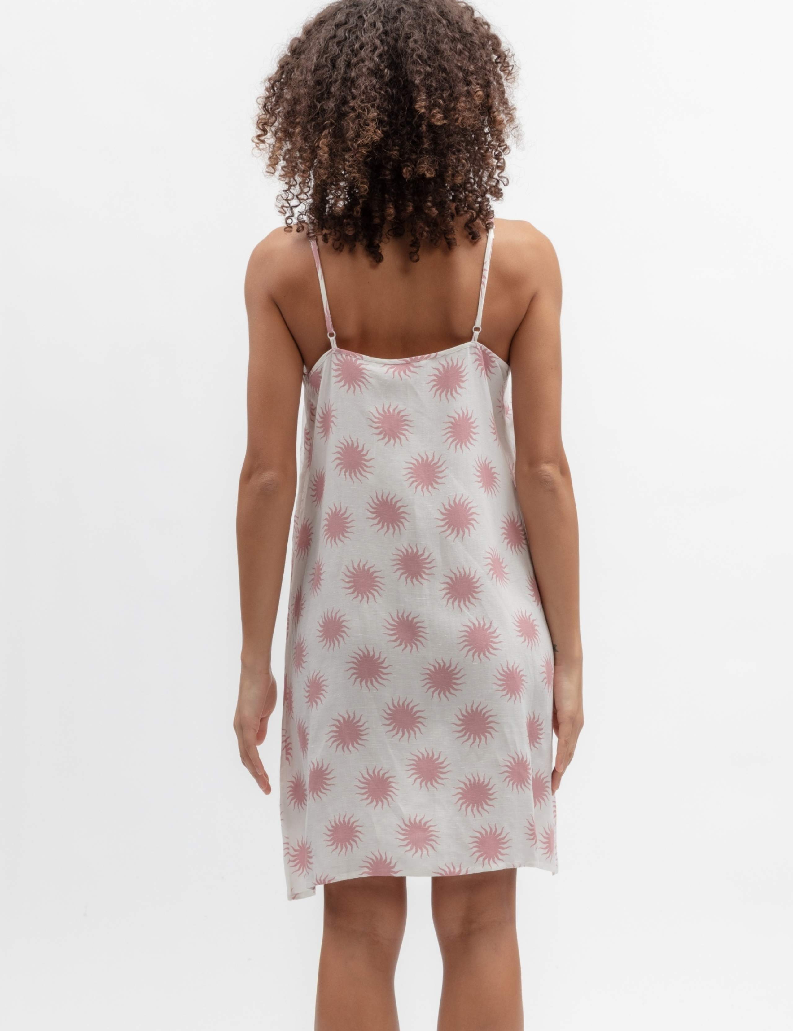 Linen Blend Sun Print Chemise 3 of 3
