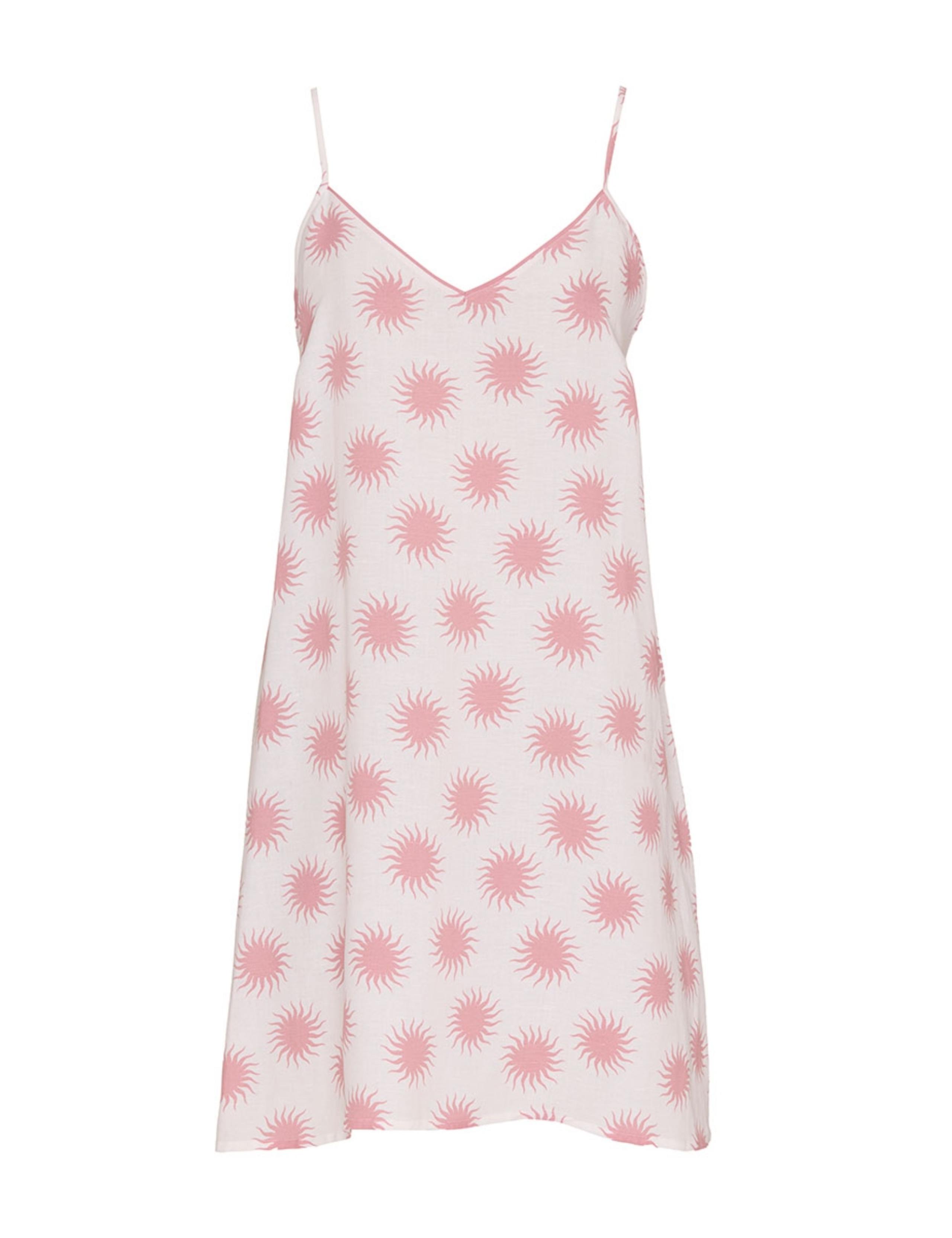 Linen Blend Sun Print Chemise 2 of 3