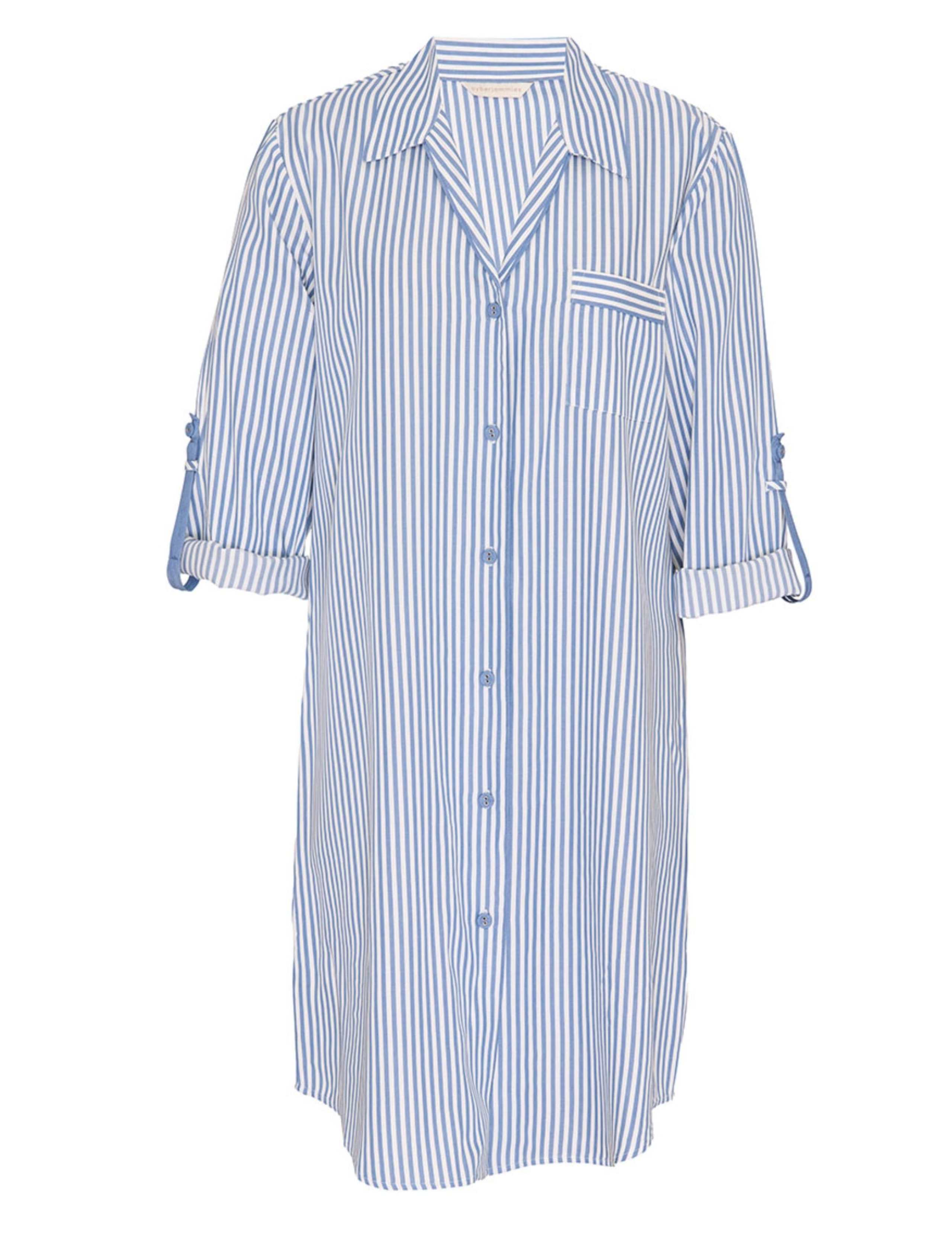 Pure Modal Striped Nightshirt 2 of 3