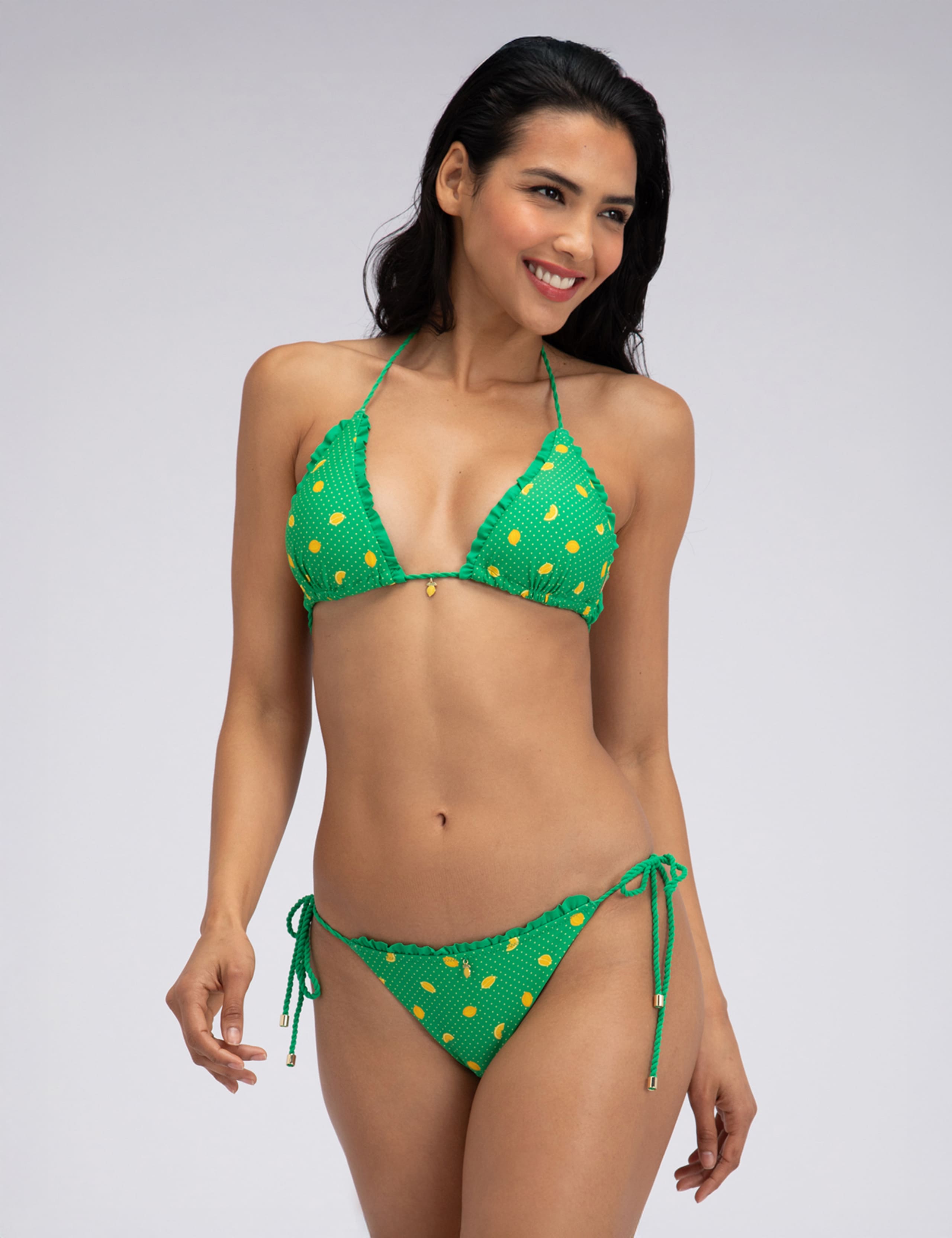Ithaca Lemon Triangle Bikini Top 7 of 7