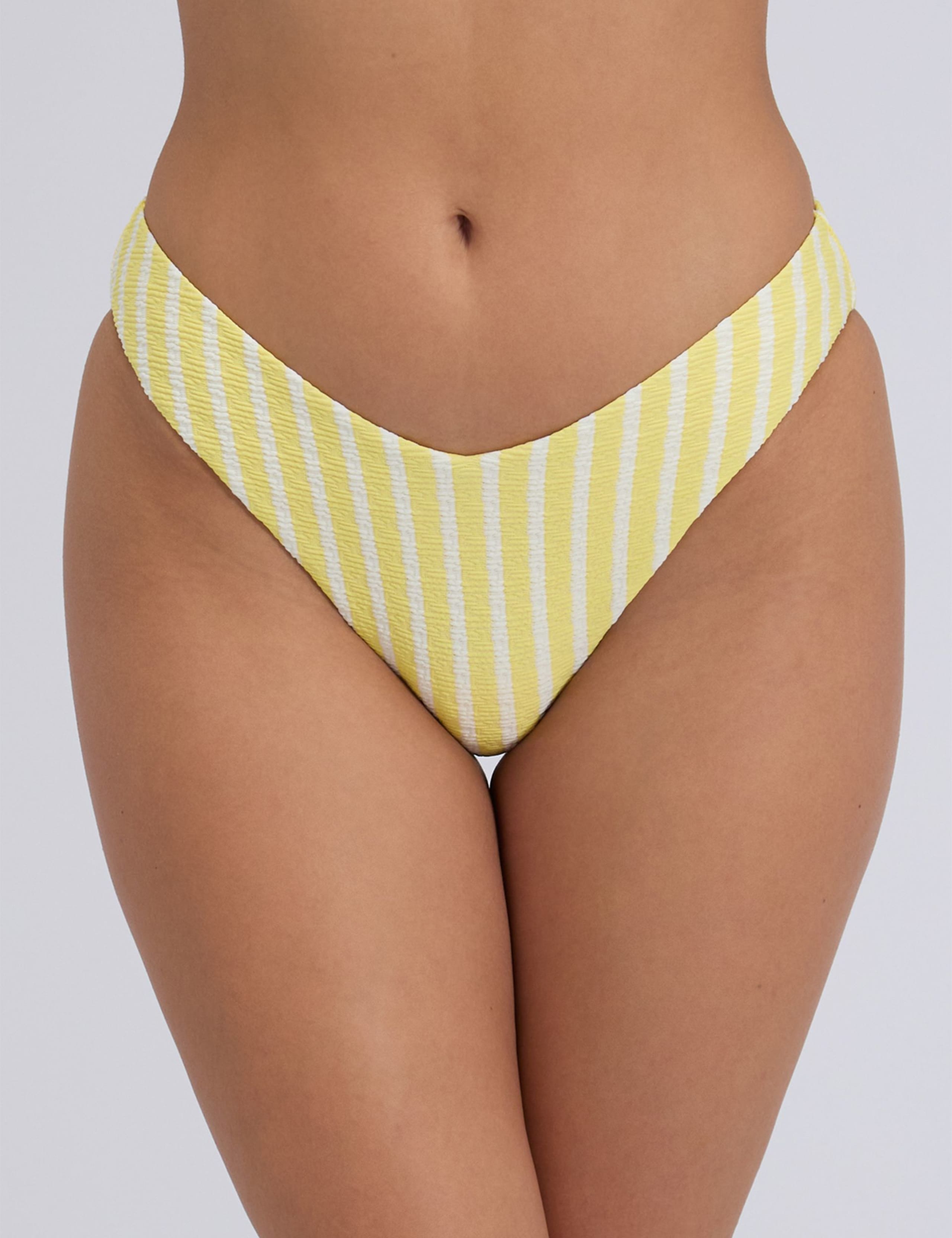 Jamaica Stripe High Leg Bikini Bottoms 6 of 6