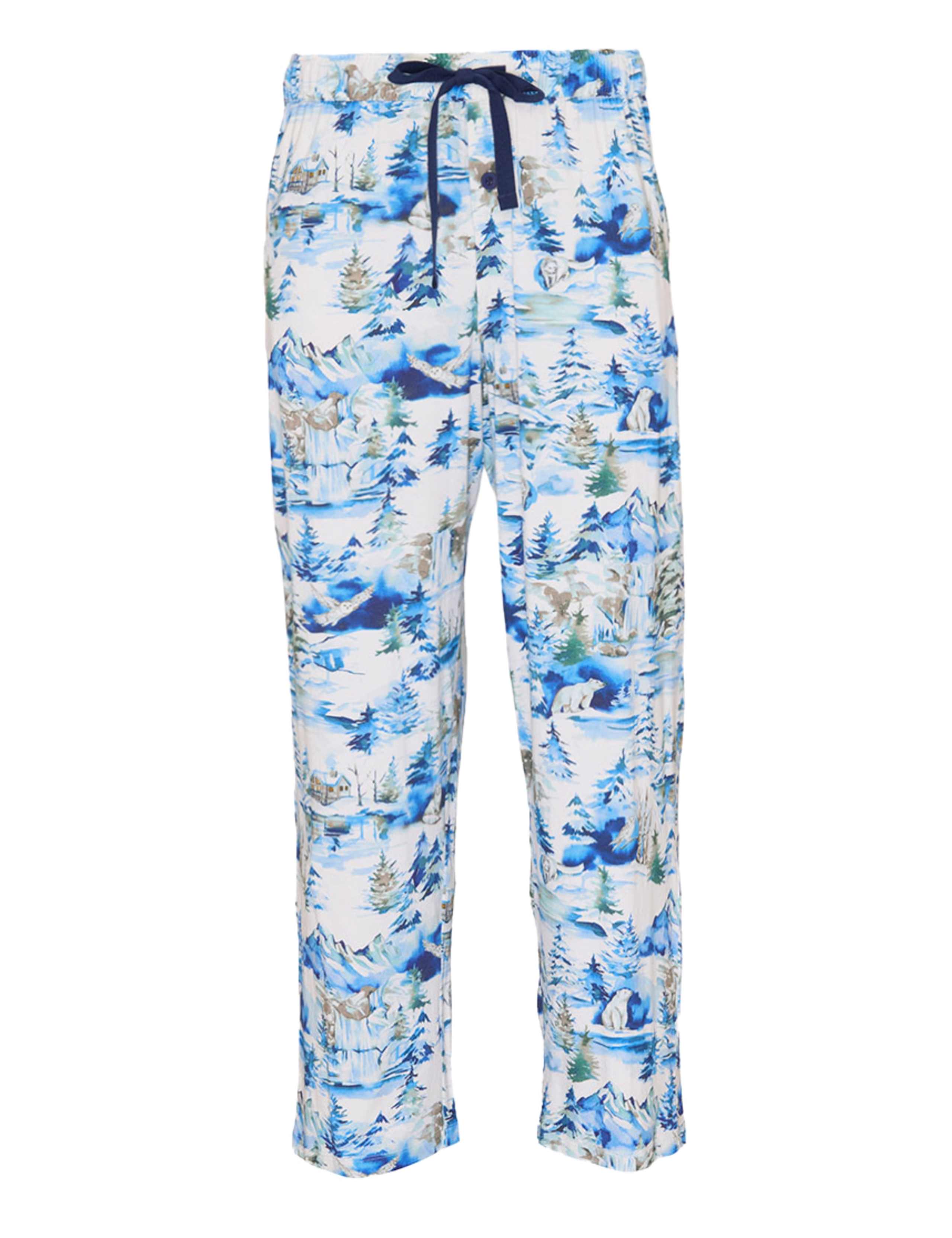 Jersey Winterscape Family Christmas Pyjama Bottoms 2 of 3