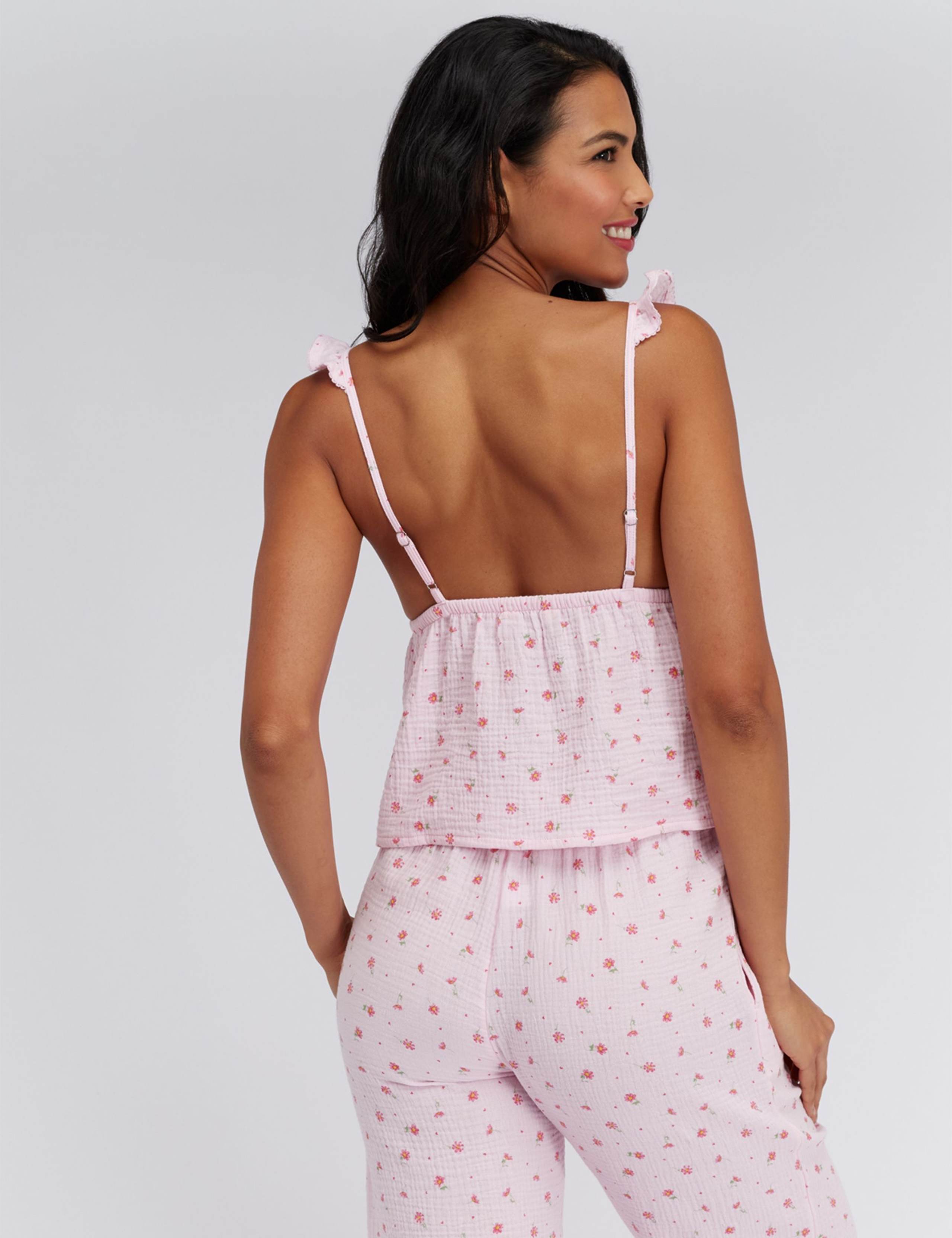 Pure Cotton Floral Pyjamas in a Bag 6 of 7