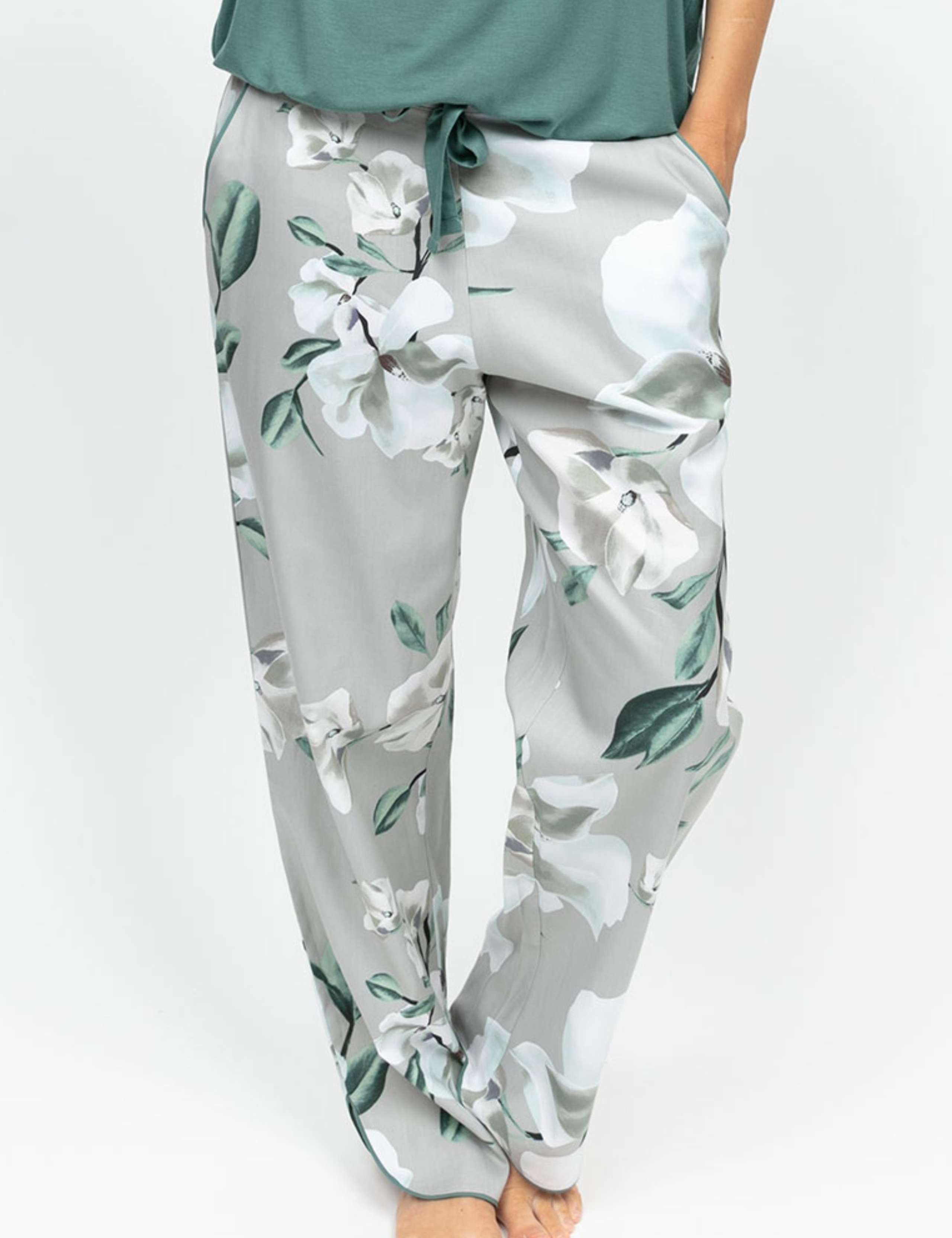 Cotton Modal Floral Pyjama Bottoms 1 of 4