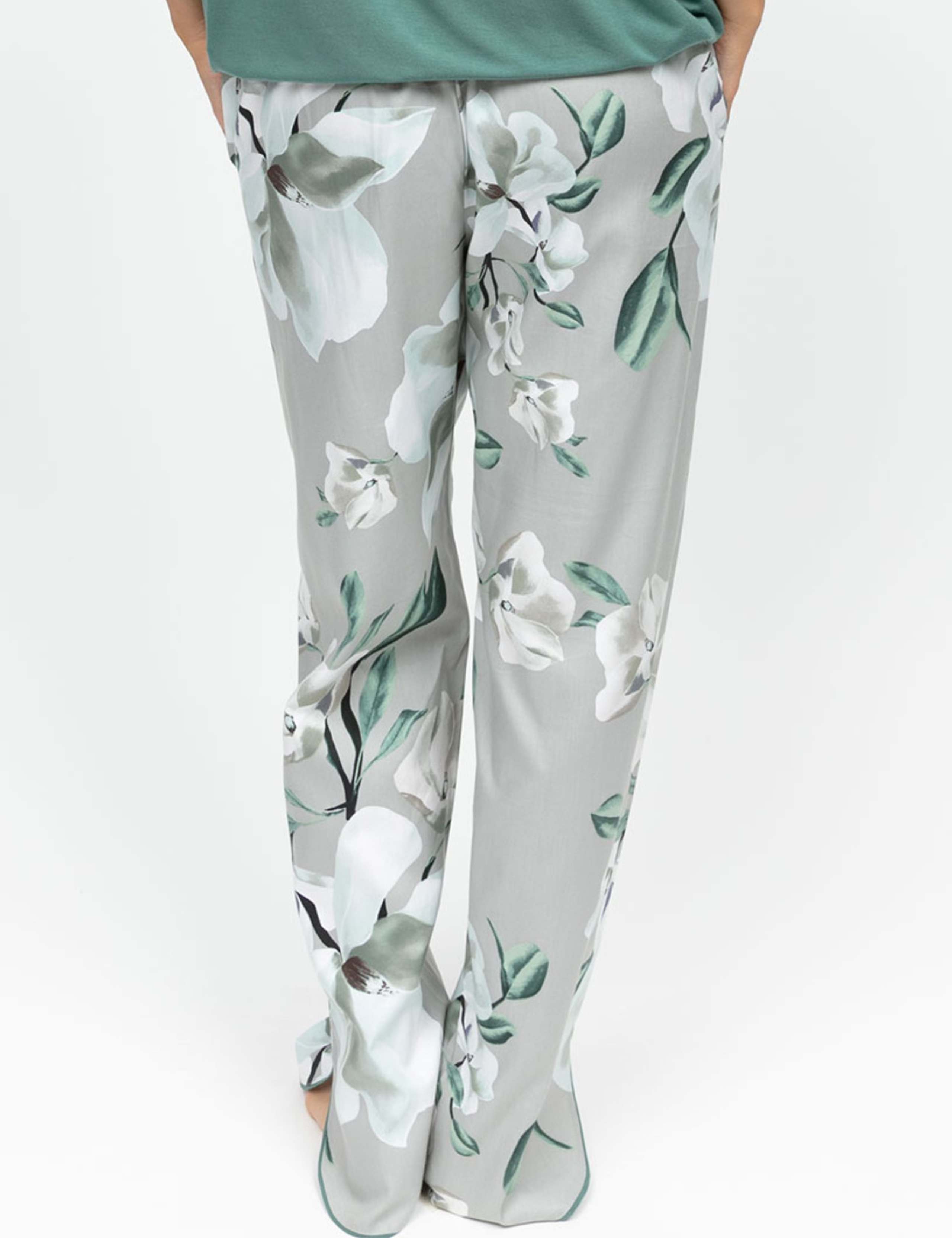 Cotton Modal Floral Pyjama Bottoms 3 of 4