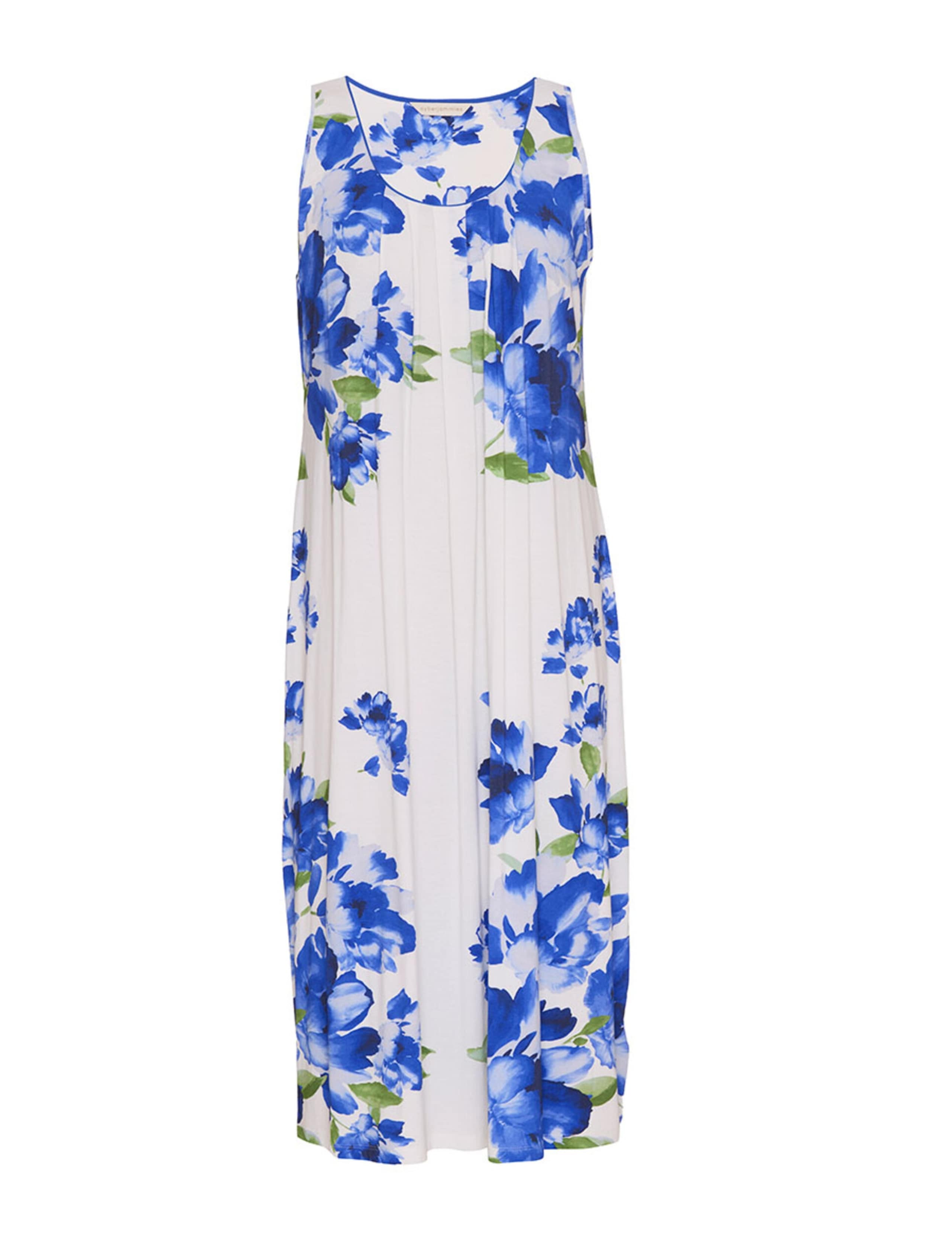 Jersey Floral Pleat Front Nightdress 2 of 4