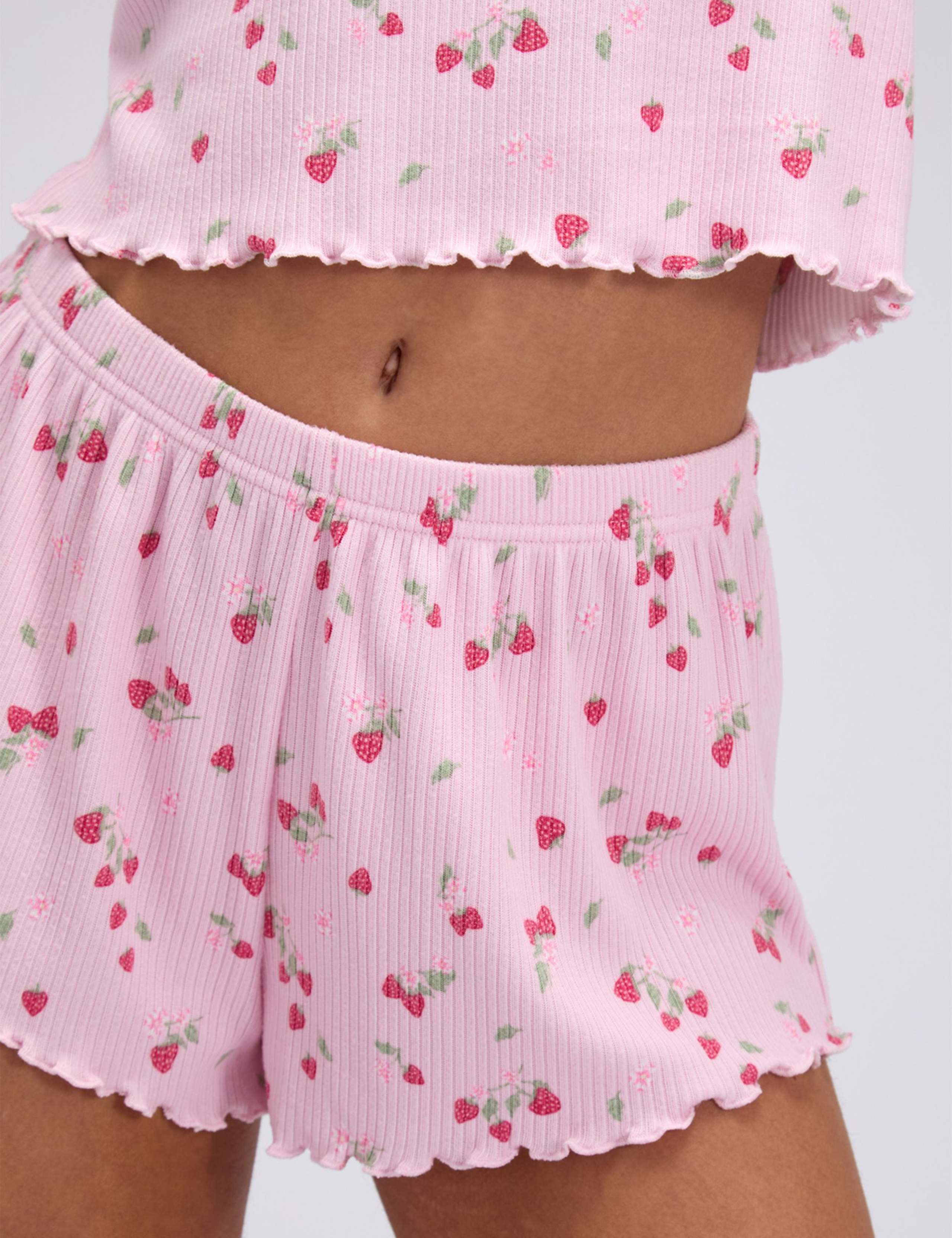 Strawberry Print Pyjama Set 5 of 6