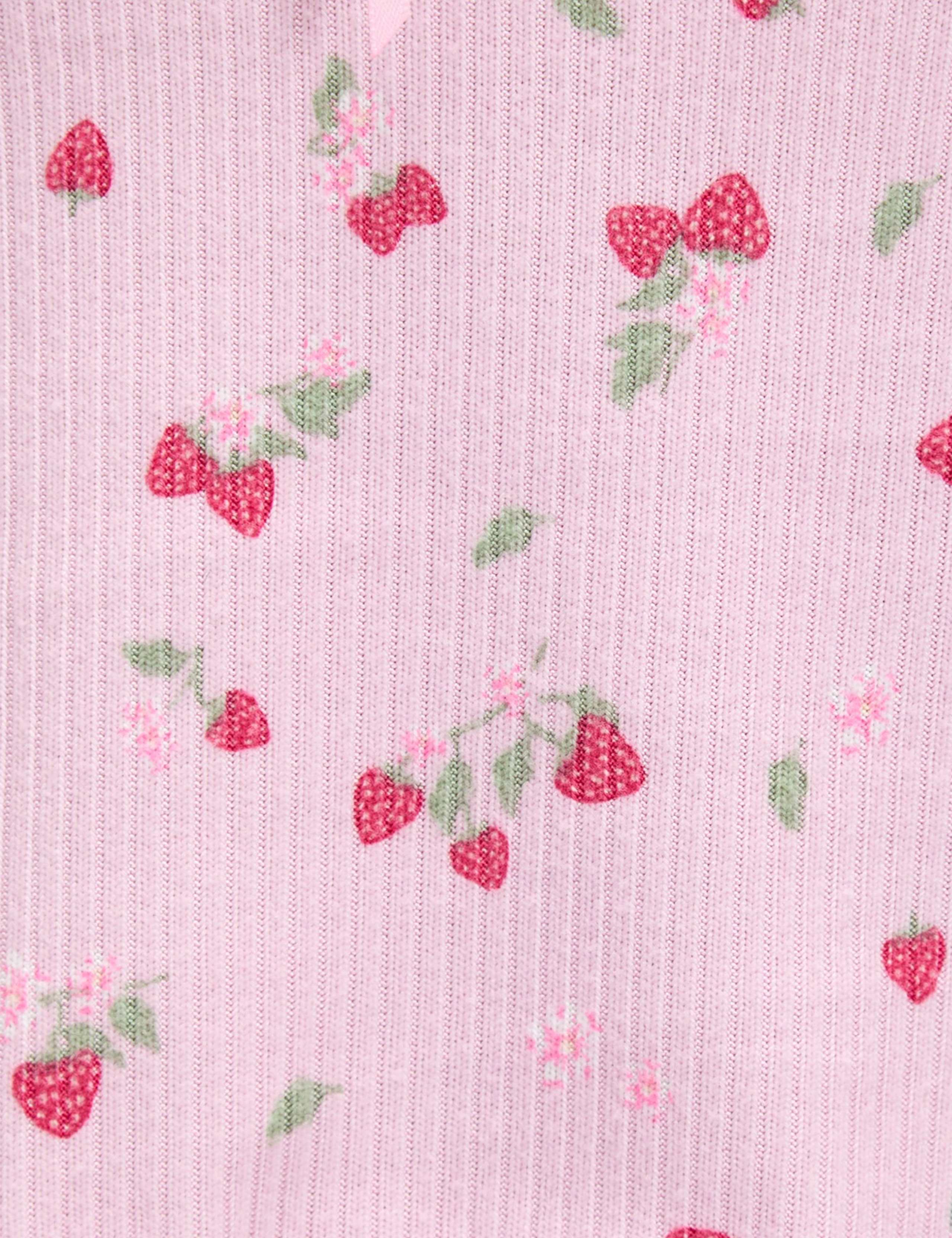 Strawberry Print Pyjama Set 6 of 6