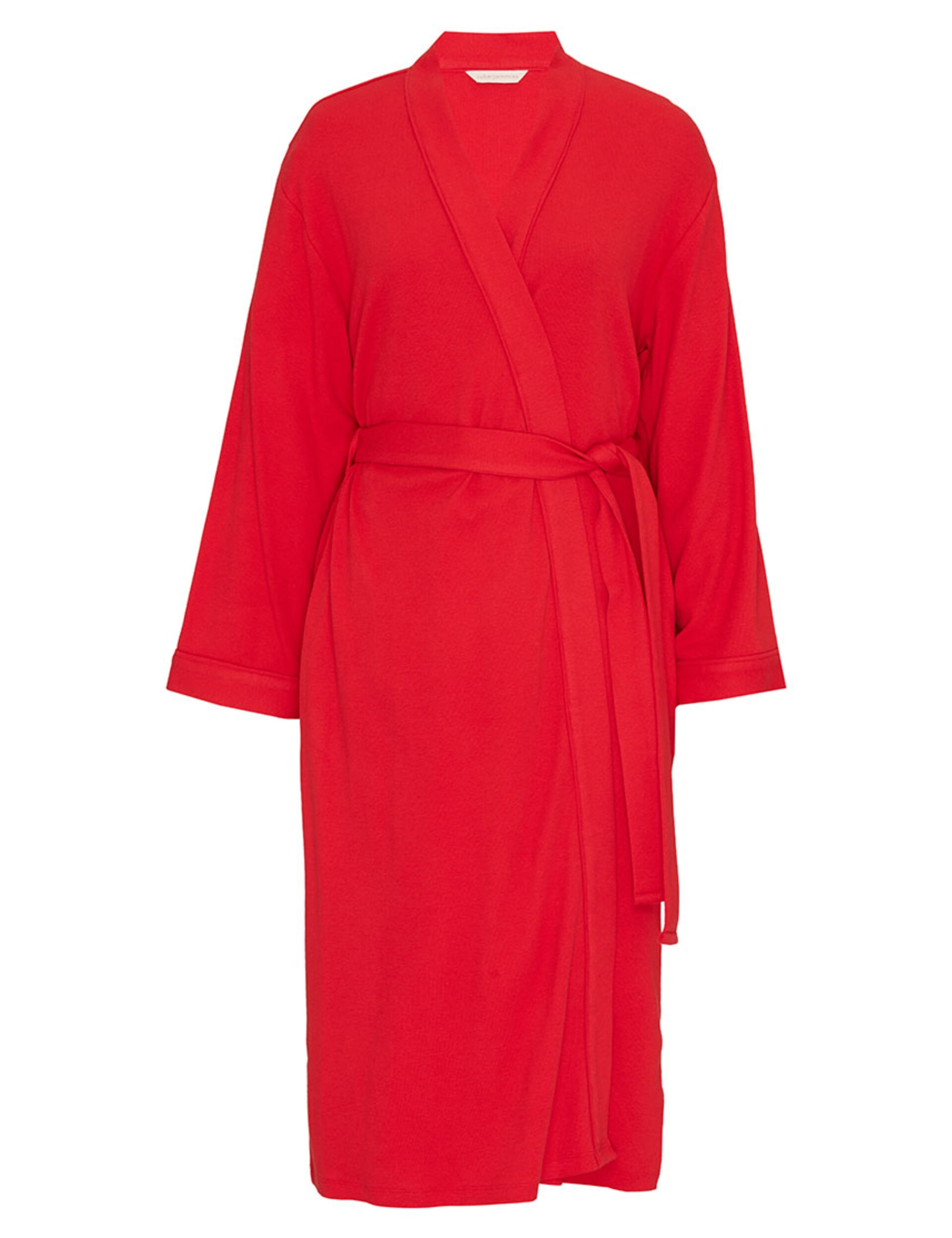 Jersey Ribbed Dressing Gown 2 of 3
