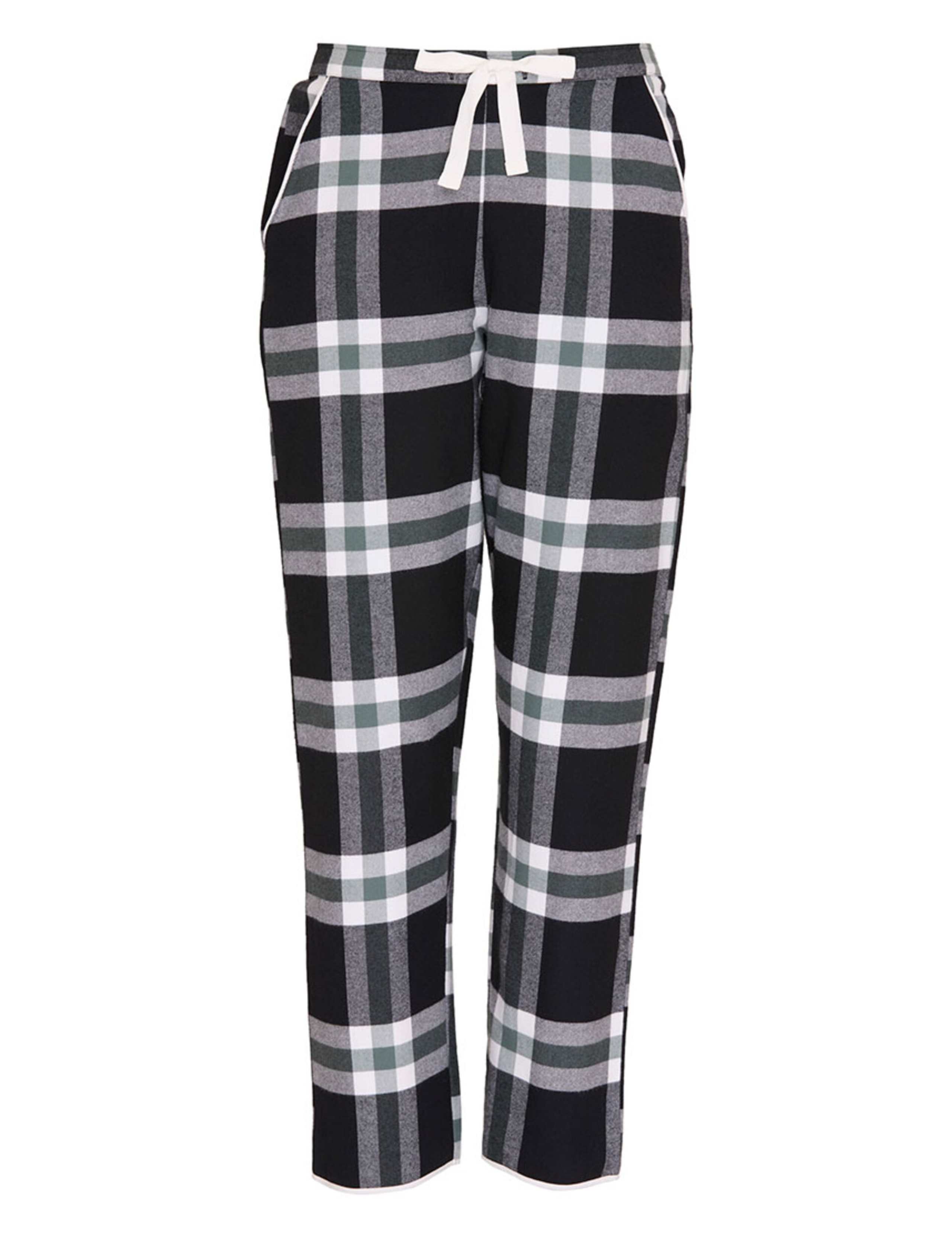 Family Christmas Pure Cotton Checked Pyjama Bottoms 2 of 3